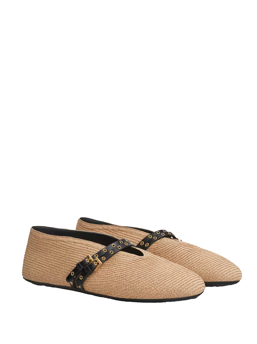 BALLET FLATS IN PAPER STRAW AA3A058TK036113 (ALAIA / フラットシューズ ) | ALAIA (アライア)(2)