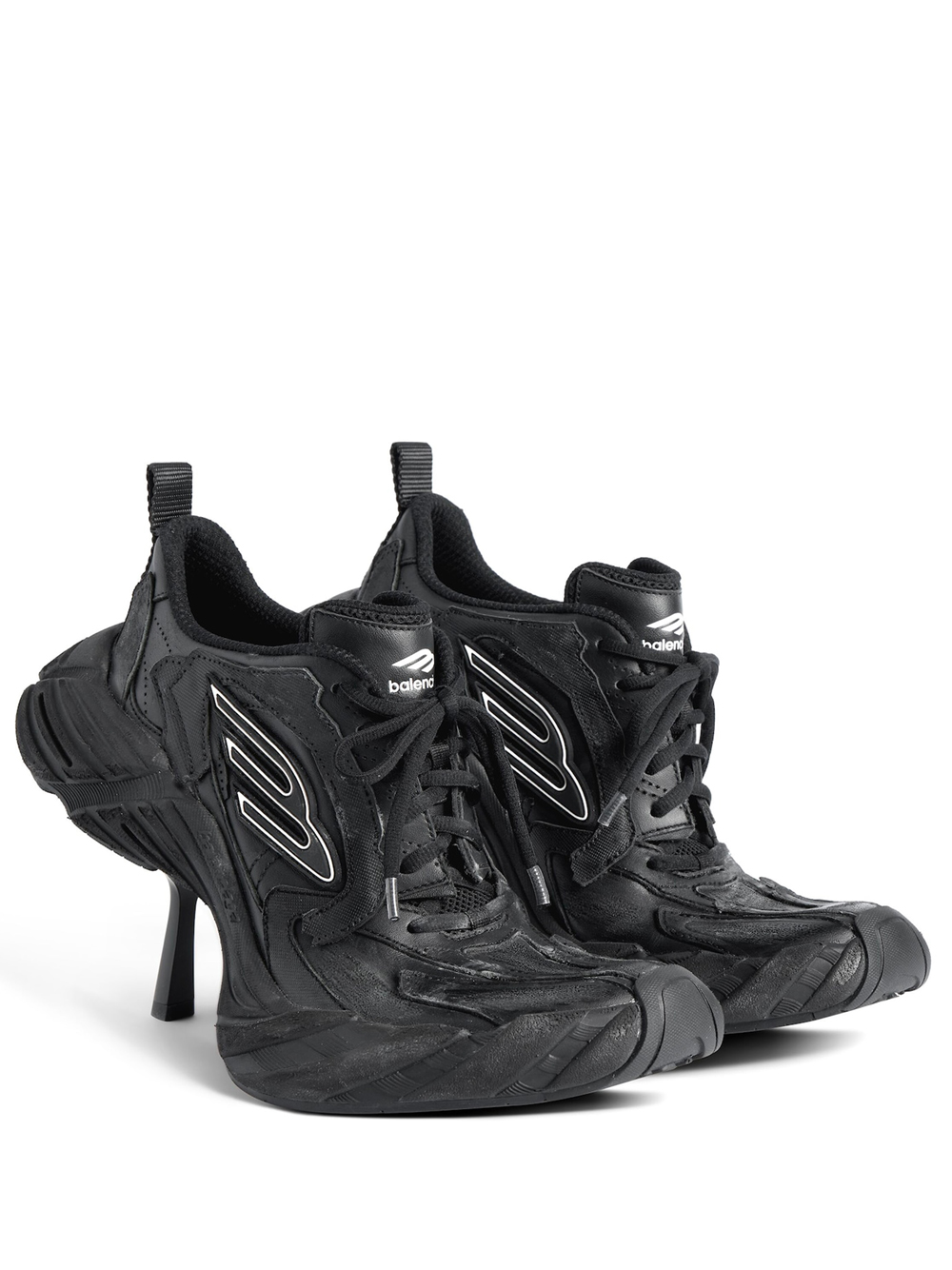 MONDAY HEELS IN COWSKIN AND POLYESTER 828981WSHHL1000 (Balenciaga / パンプス・ハイヒール ) | Balenciaga (バレンシアガ)(1)
