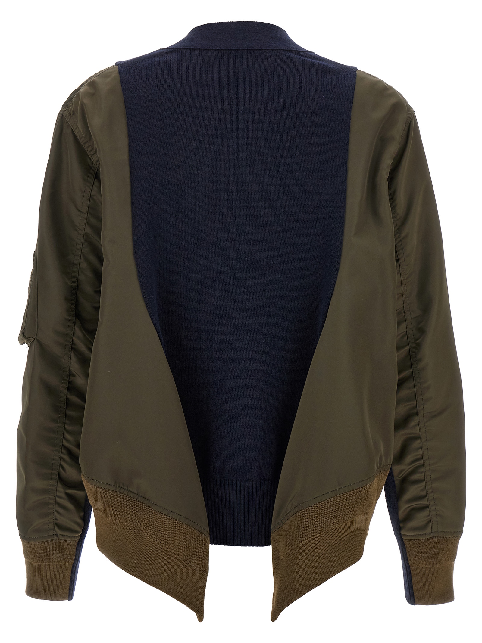 Nylon insert cardigan 2507996532 (sacai / ニット・セーター・カーディガン ) | sacai (サカイ)(1)