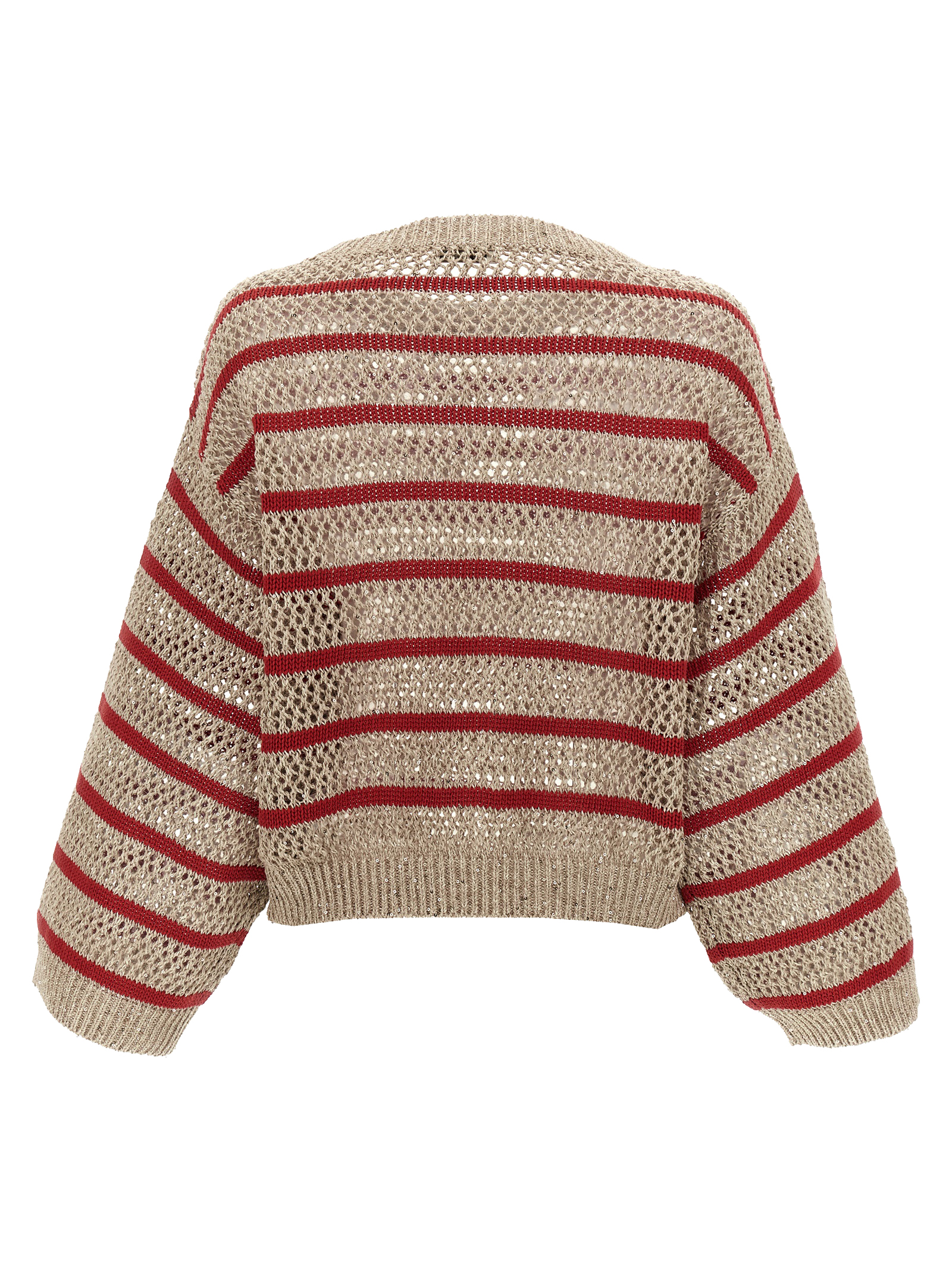 'Dazzling Striped Net' sweater MCO558900CSQ13 (Brunello Cucinelli / ニット・セーター・カーディガン ) | Brunello Cucinelli (ブルネロ・クチネリ)(1)