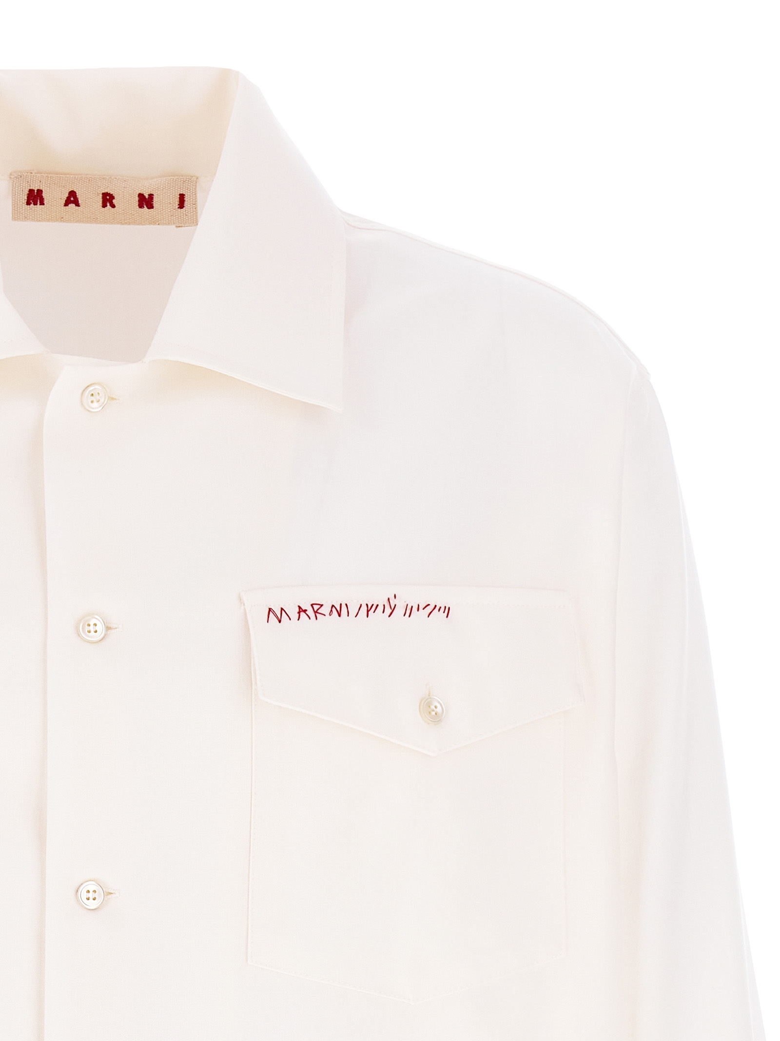 'Tropical 'Wool' shirt CUMU0310S0TW83900W01 (Marni / シャツ・ブラウス ) | Marni (マルニ)(2)