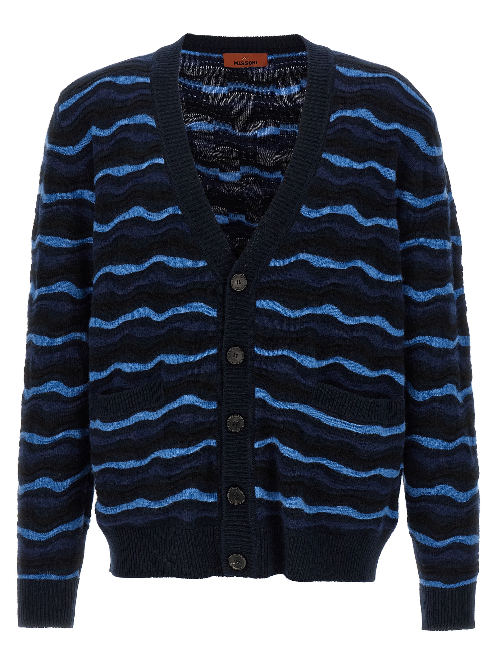 Button cardigan US25WM0LBK01DBS72ML (MISSONI / ニット・セーター・カーディガン ) | MISSONI (ミッソー二)
