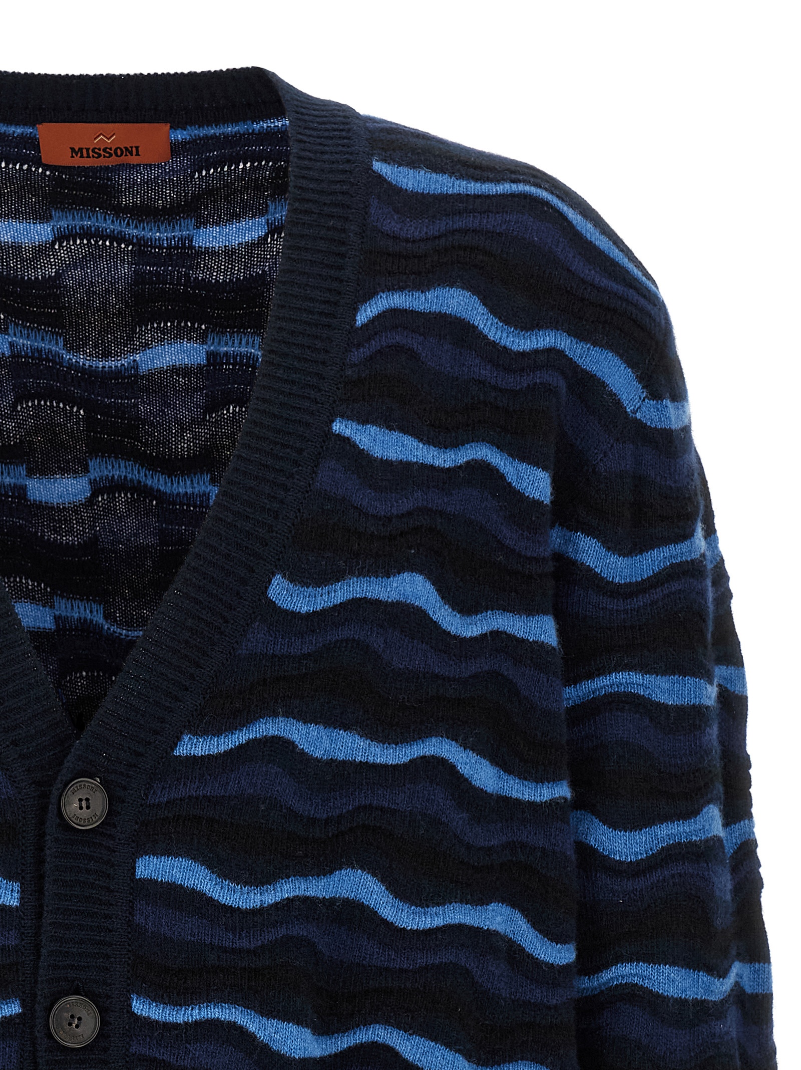 Button cardigan US25WM0LBK01DBS72ML (MISSONI / ニット・セーター・カーディガン ) | MISSONI (ミッソー二)(2)