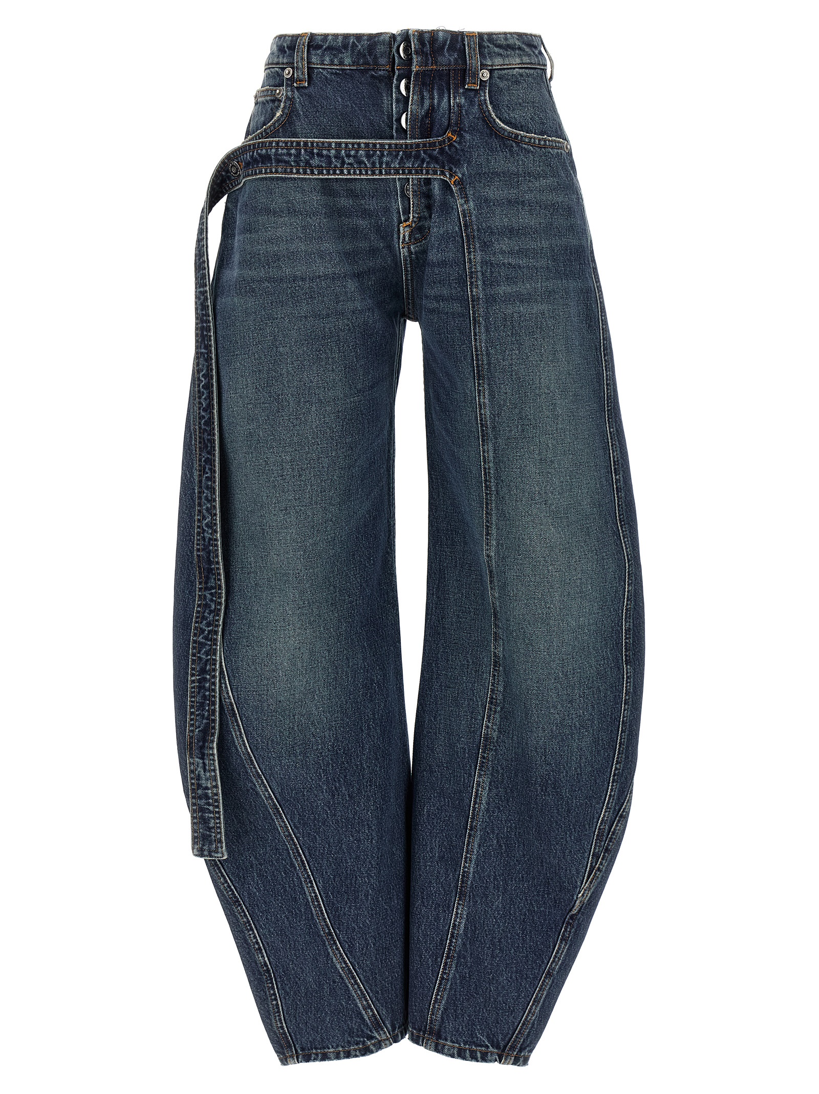 'The Blue Denim Strap' jeans 2503WTR009D02457 (Jean Paul GAULTIER / ジーンズ ) | Jean Paul GAULTIER (ジャンポール ゴルチエ)