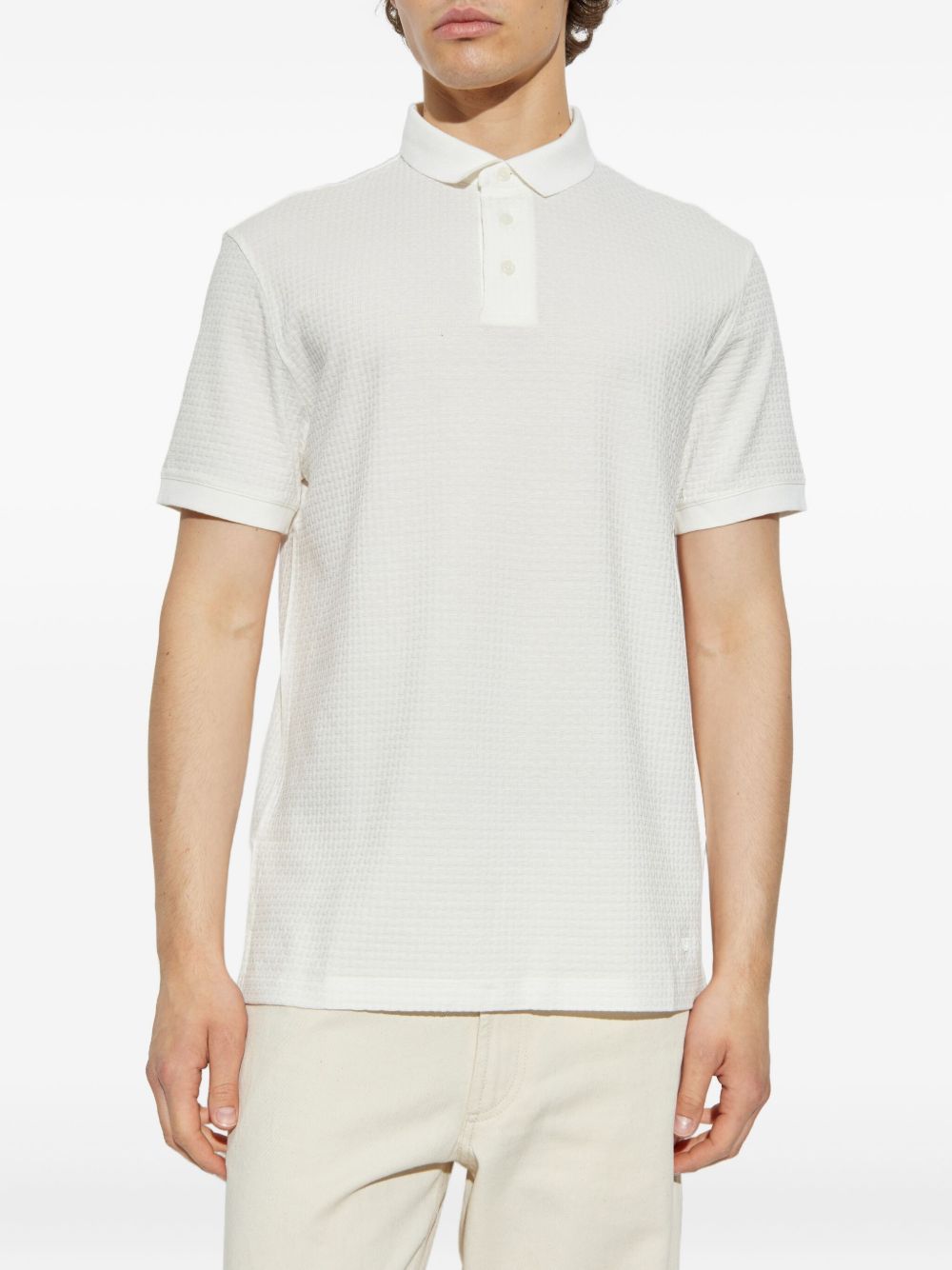 Emporio Armani T-shirts and Polos White EM003012AF10762F0135 (EMPORIO ARMANI / ポロシャツ ) | EMPORIO ARMANI (エンポリオ アルマーニ)(2)