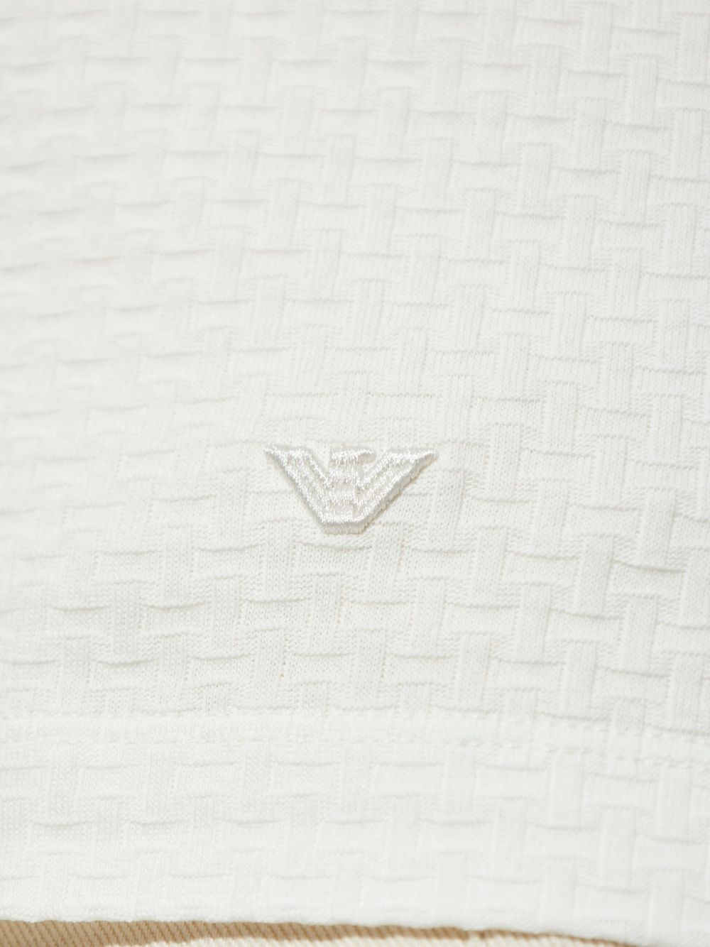 Emporio Armani T-shirts and Polos White EM003012AF10762F0135 (EMPORIO ARMANI / ポロシャツ ) | EMPORIO ARMANI (エンポリオ アルマーニ)(3)