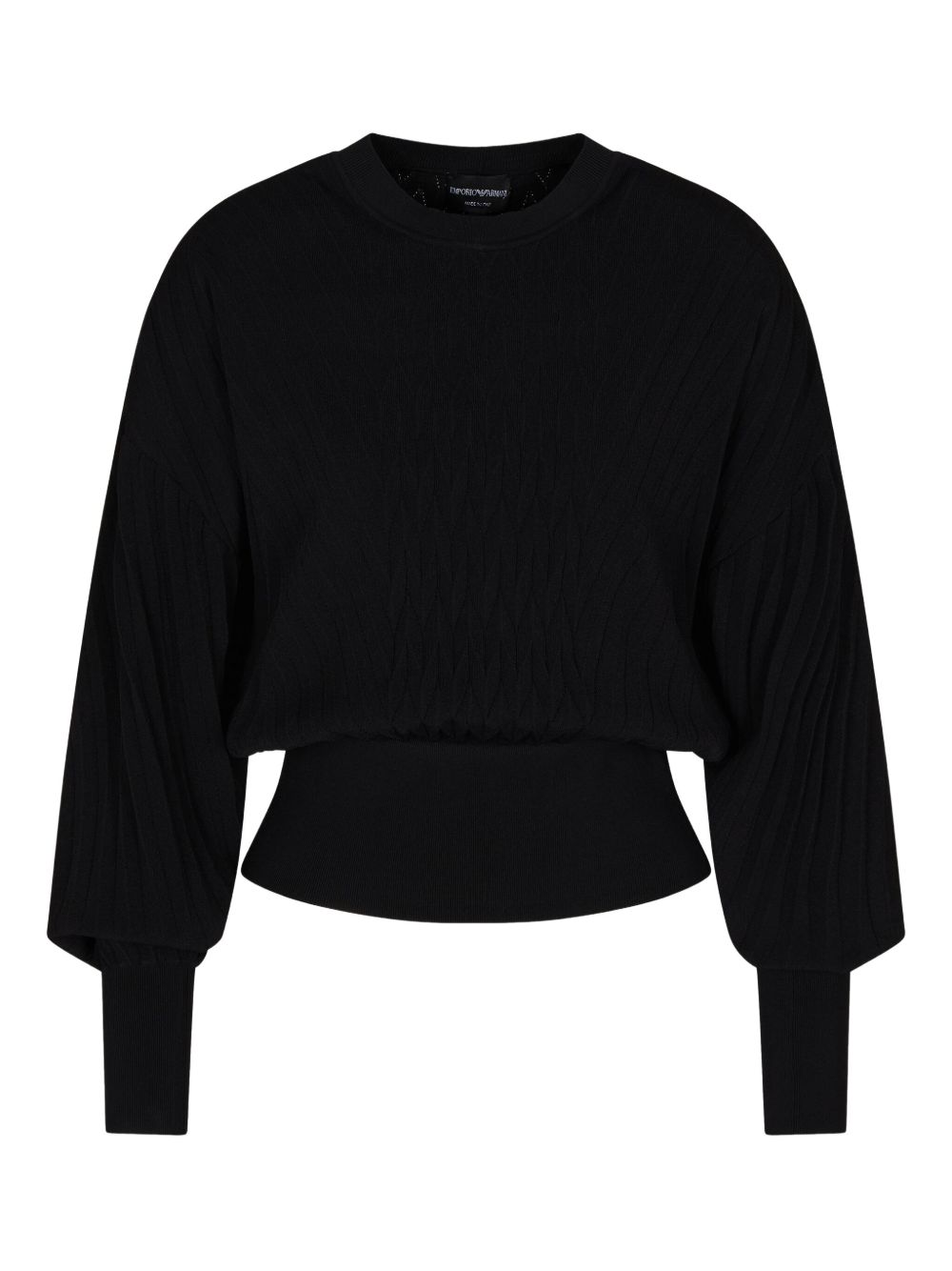 EMPORIO ARMANI CAPSULE Sweaters Black EW003100AF21539UC001 (EMPORIO ARMANI / スウェット・フーディー ) | EMPORIO ARMANI (エンポリオ アルマーニ)