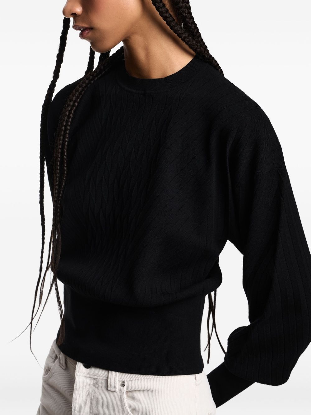 EMPORIO ARMANI CAPSULE Sweaters Black EW003100AF21539UC001 (EMPORIO ARMANI / スウェット・フーディー ) | EMPORIO ARMANI (エンポリオ アルマーニ)(2)