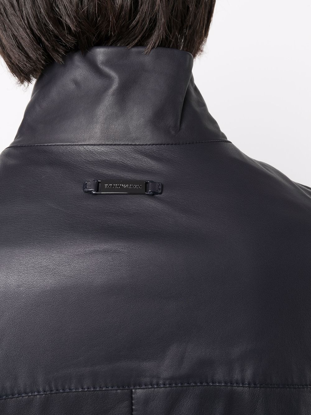 Emporio Armani Jackets Blue 01R55P01P54922 (EMPORIO ARMANI / レザー&ファージャケット・コート ) | EMPORIO ARMANI (エンポリオ アルマーニ)(1)