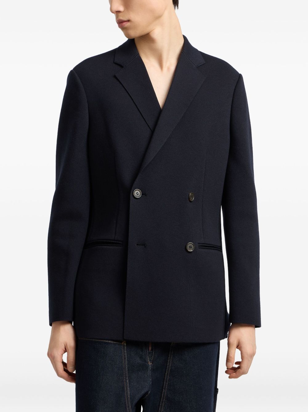Emporio Armani Jackets Blue EM002428AF19441UB118 (EMPORIO ARMANI / スーツ・ジャケット ) | EMPORIO ARMANI (エンポリオ アルマーニ)(2)