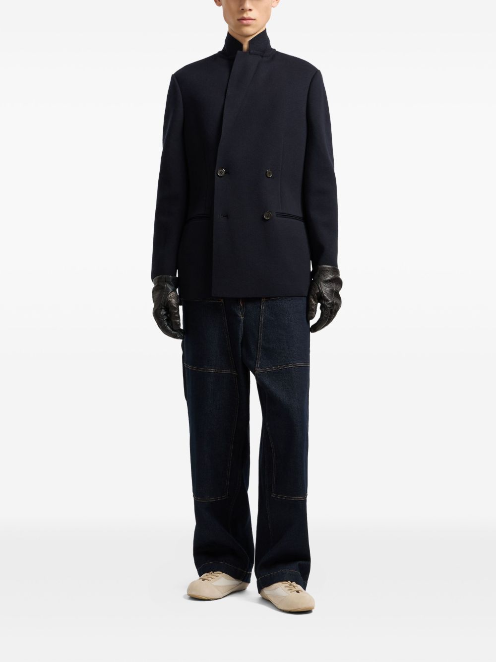 Emporio Armani Jackets Blue EM002428AF19441UB118 (EMPORIO ARMANI / スーツ・ジャケット ) | EMPORIO ARMANI (エンポリオ アルマーニ)(4)