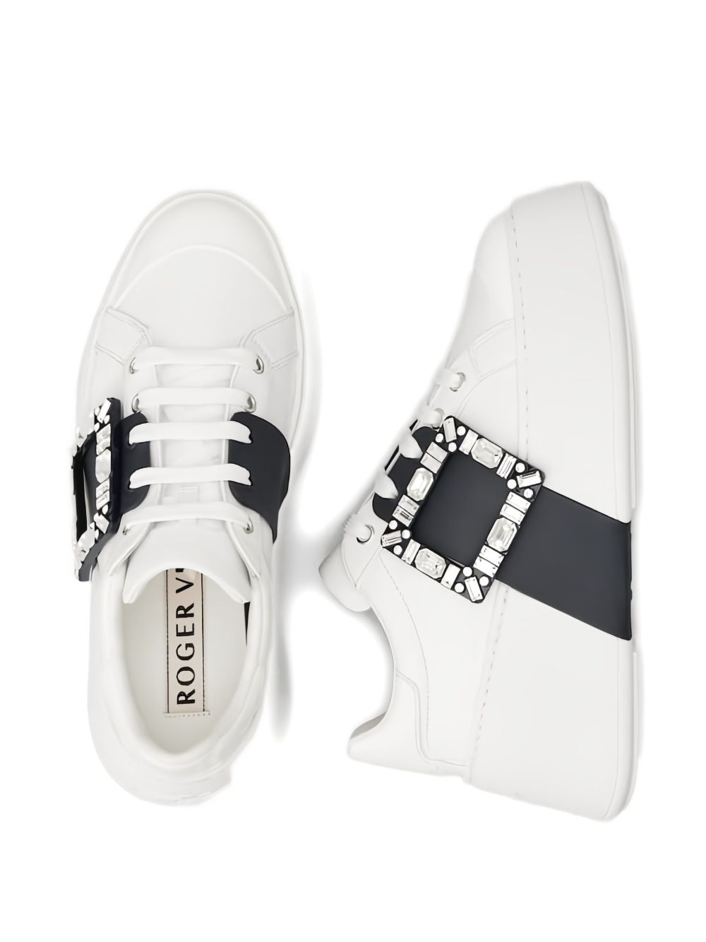 Roger Vivier Sneakers Blue RVW73729110LXQ9996 (Roger Vivier / スニーカー ) | Roger Vivier (ロジェ ヴィヴィエ)(2)