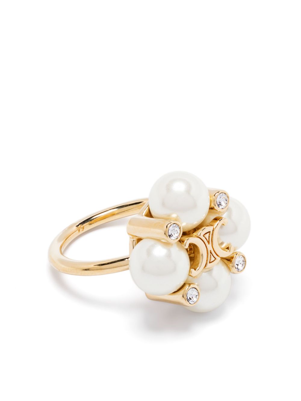 CELINE CAPSULE Bijoux Golden 461JX6RPS01GI（リング）｜CELINE