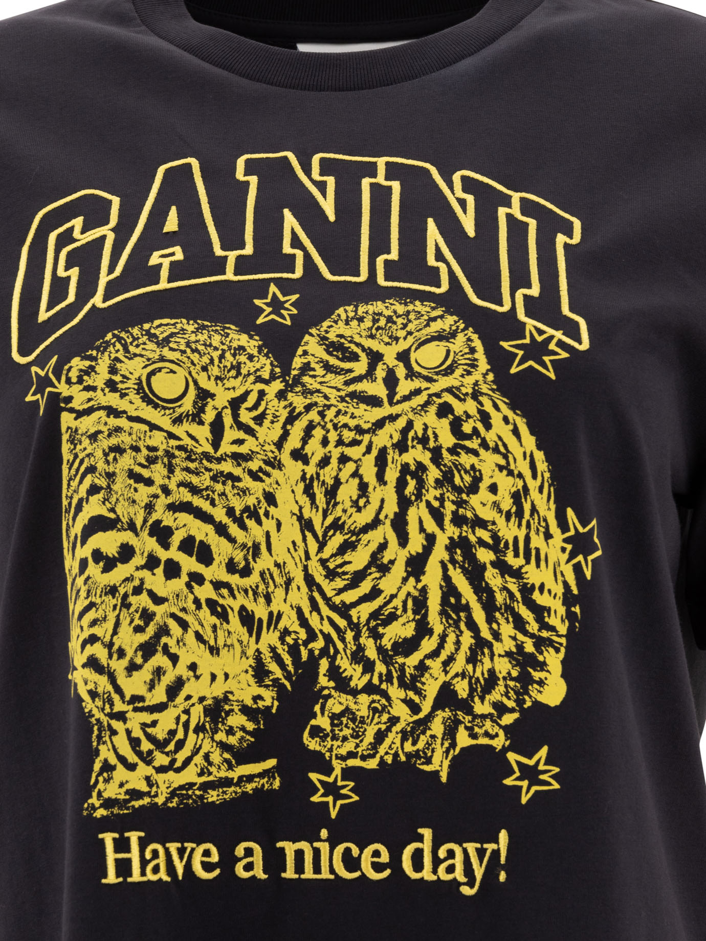 Cotton jersey t-shirt T4059252 (GANNI / Tシャツ・カットソー ) | GANNI (ガニー)(2)