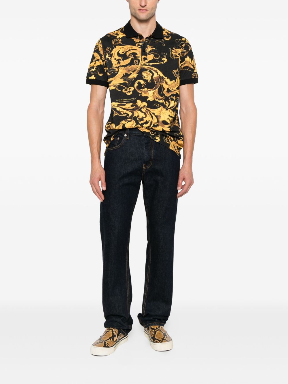 VERSACE JEANS COUTURE T-shirts and Polos 79GAG6S0JS514G89 (VERSACE JEANS COUTURE / ポロシャツ ) | VERSACE JEANS COUTURE (ヴェルサーチェ ジーンズ クチュール)(2)