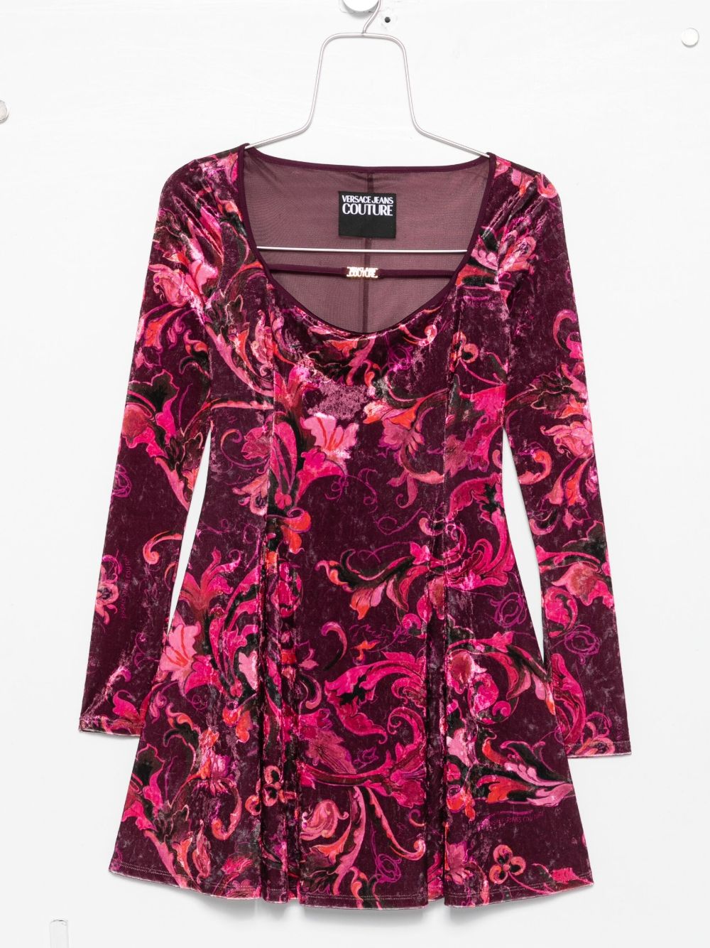 VERSACE JEANS COUTURE Dresses Bordeaux 79HAO922JS508317 (VERSACE JEANS COUTURE / ワンピース・ドレス・オールインワン ) | VERSACE JEANS COUTURE (ヴェルサーチェ ジーンズ クチュール)