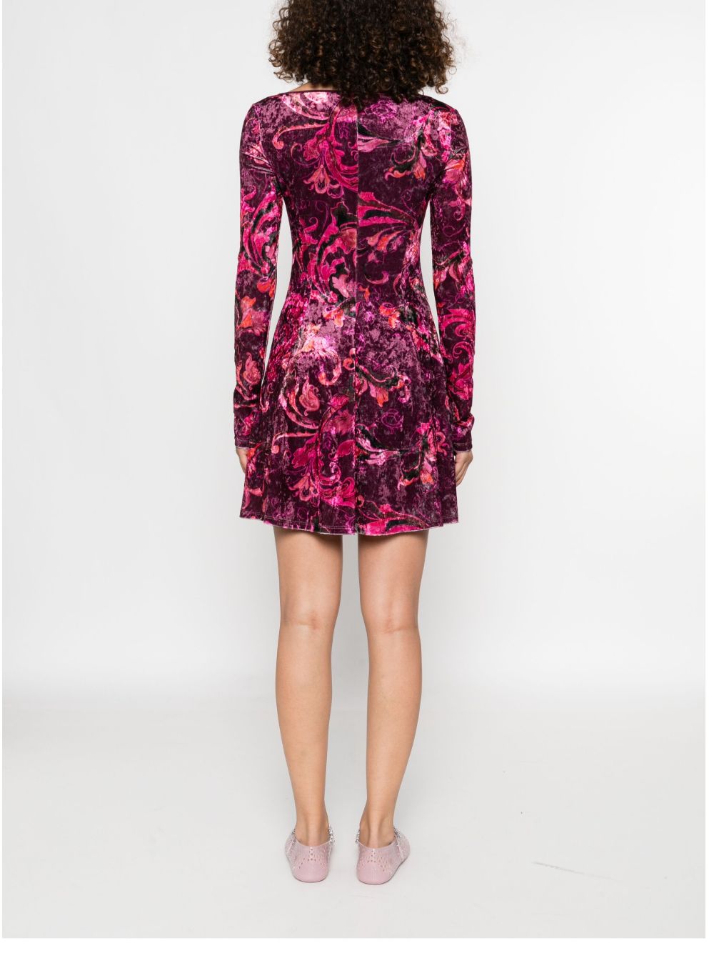 VERSACE JEANS COUTURE Dresses Bordeaux 79HAO922JS508317 (VERSACE JEANS COUTURE / ワンピース・ドレス・オールインワン ) | VERSACE JEANS COUTURE (ヴェルサーチェ ジーンズ クチュール)(3)