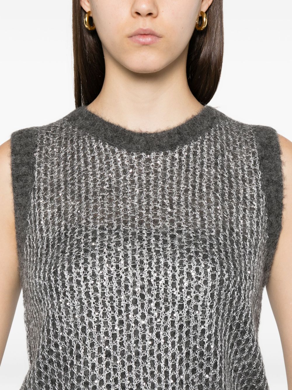 Herno Sweaters Grey MG00028DR702749460 (Herno / ニット・セーター・カーディガン ) | Herno (ヘルノ)(1)