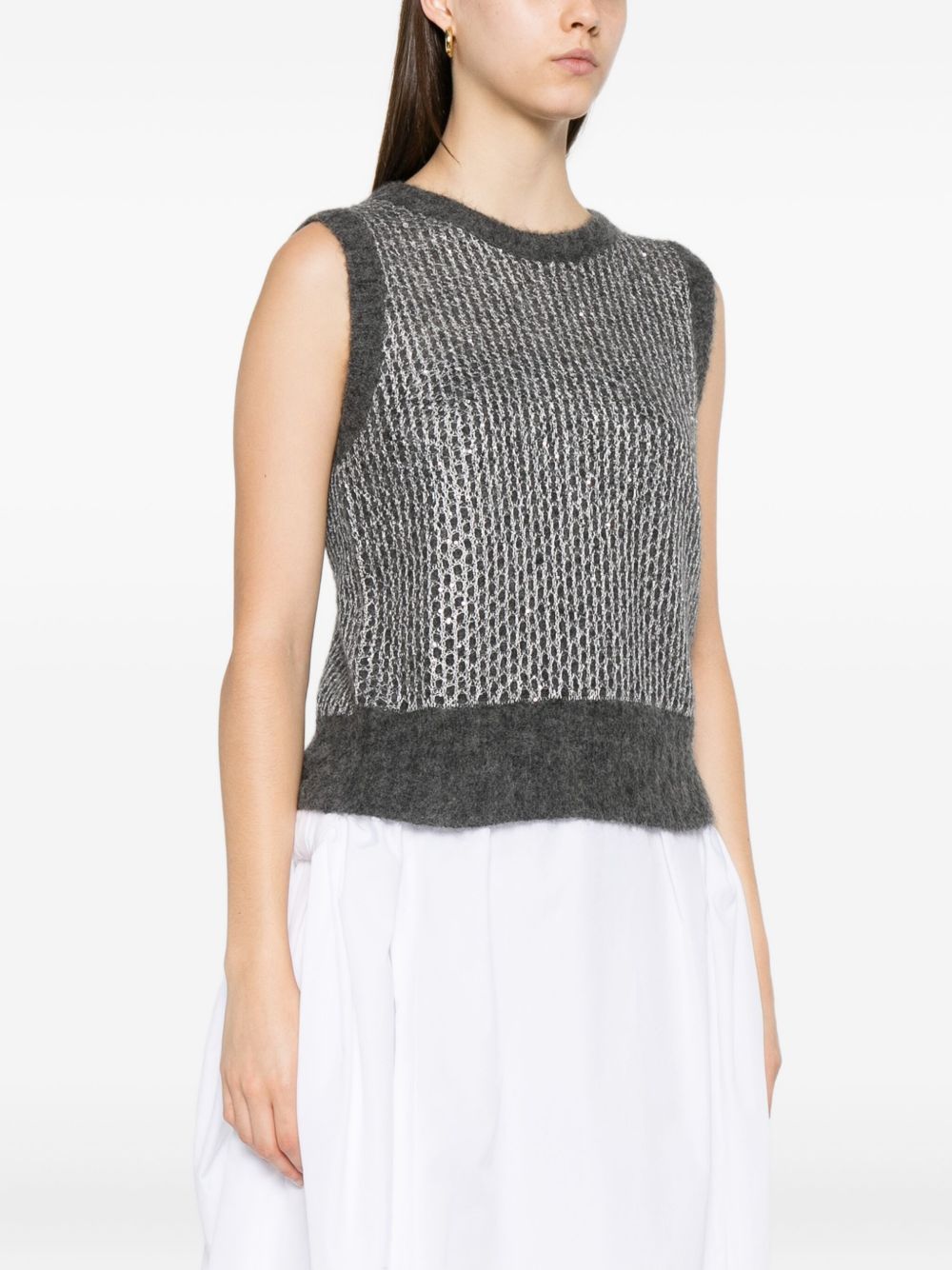 Herno Sweaters Grey MG00028DR702749460 (Herno / ニット・セーター・カーディガン ) | Herno (ヘルノ)(2)