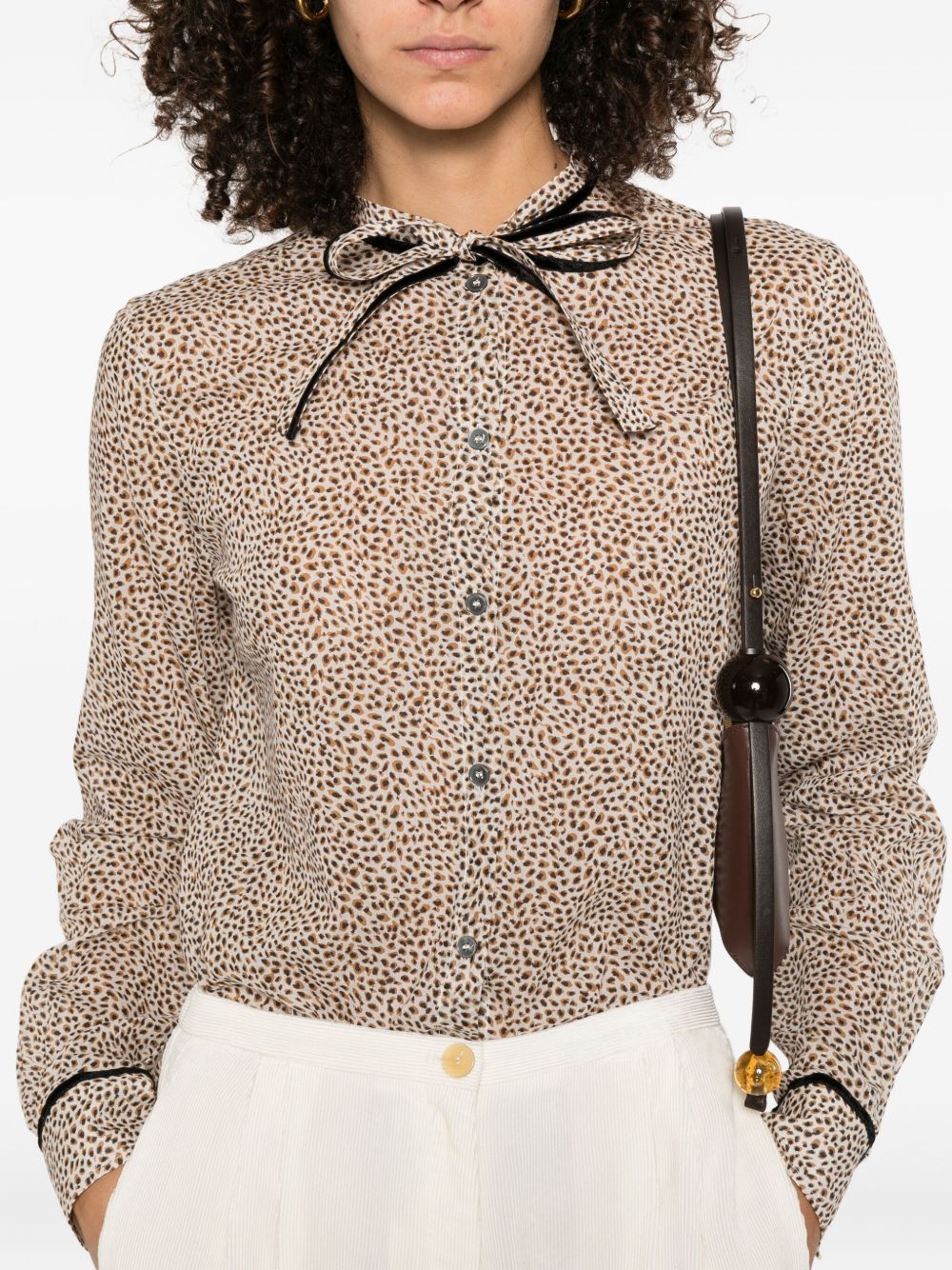 Forte Forte Shirts Brown 14126MYSHIRTF48A3028 (forte_forte / シャツ・ブラウス ) | forte_forte (フォルテ フォルテ)(3)