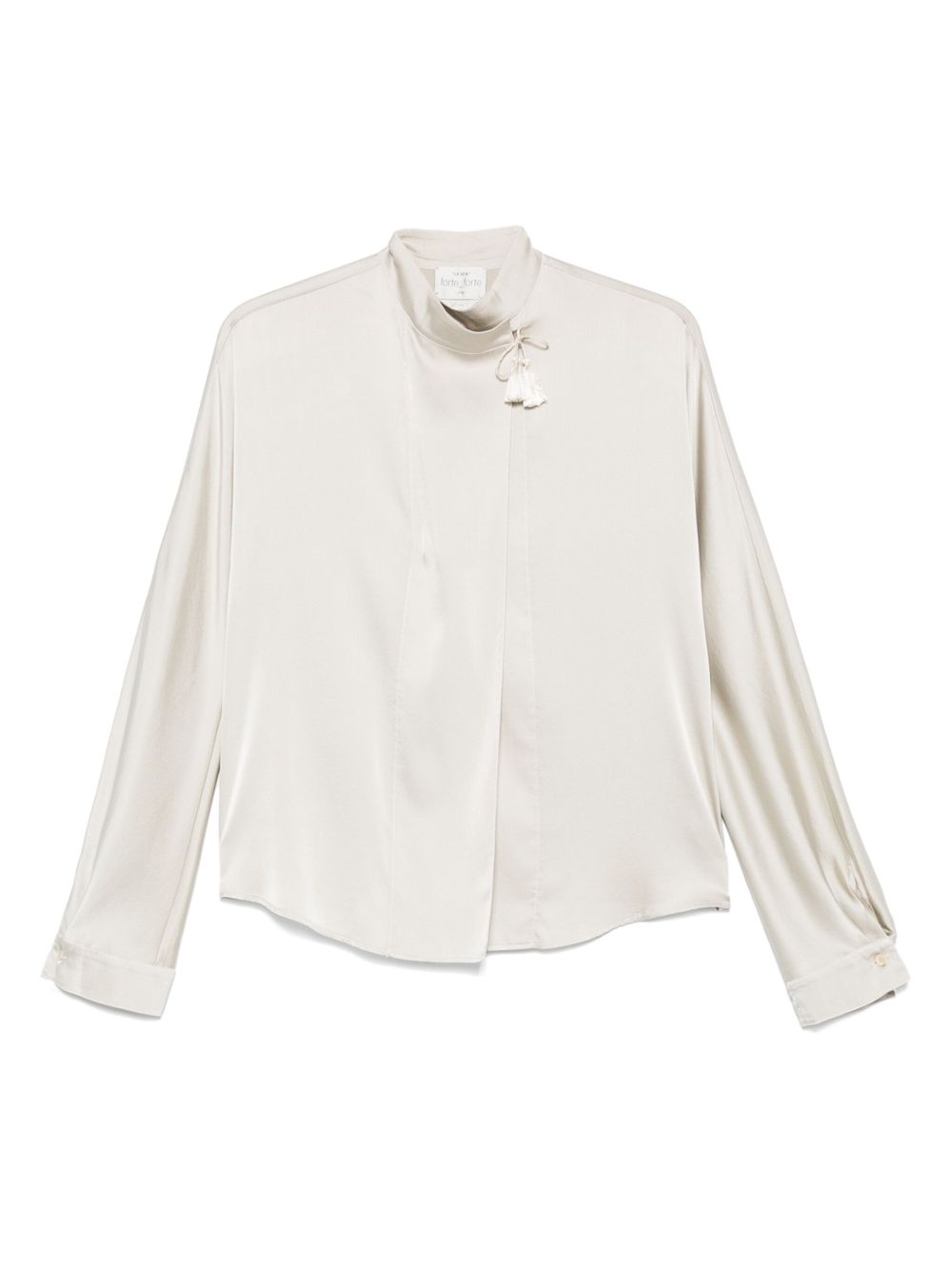 Forte Forte Shirts Grey 14076MYSHIRTF48A0253 (forte_forte / シャツ・ブラウス ) | forte_forte (フォルテ フォルテ)