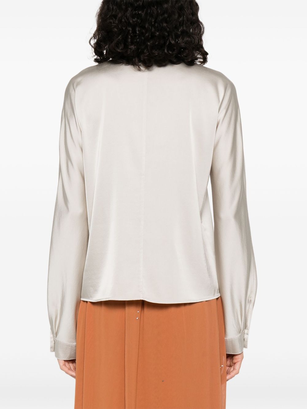 Forte Forte Shirts Grey 14076MYSHIRTF48A0253 (forte_forte / シャツ・ブラウス ) | forte_forte (フォルテ フォルテ)(4)
