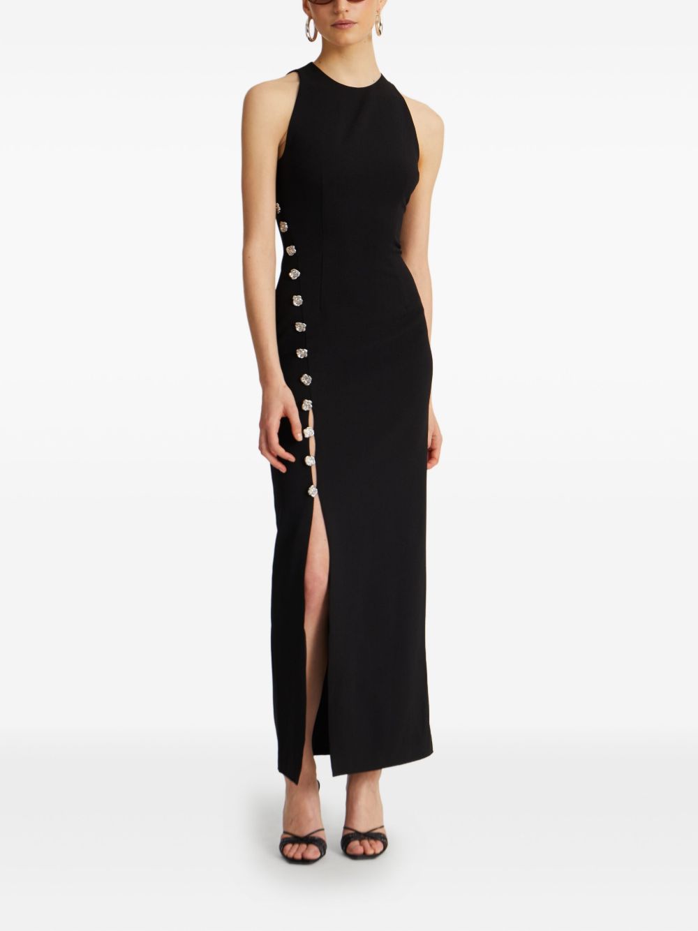 ワンピース ROTATE Woman Dress Black 113621 100 Rotate dress black color 113621100 at PRM US