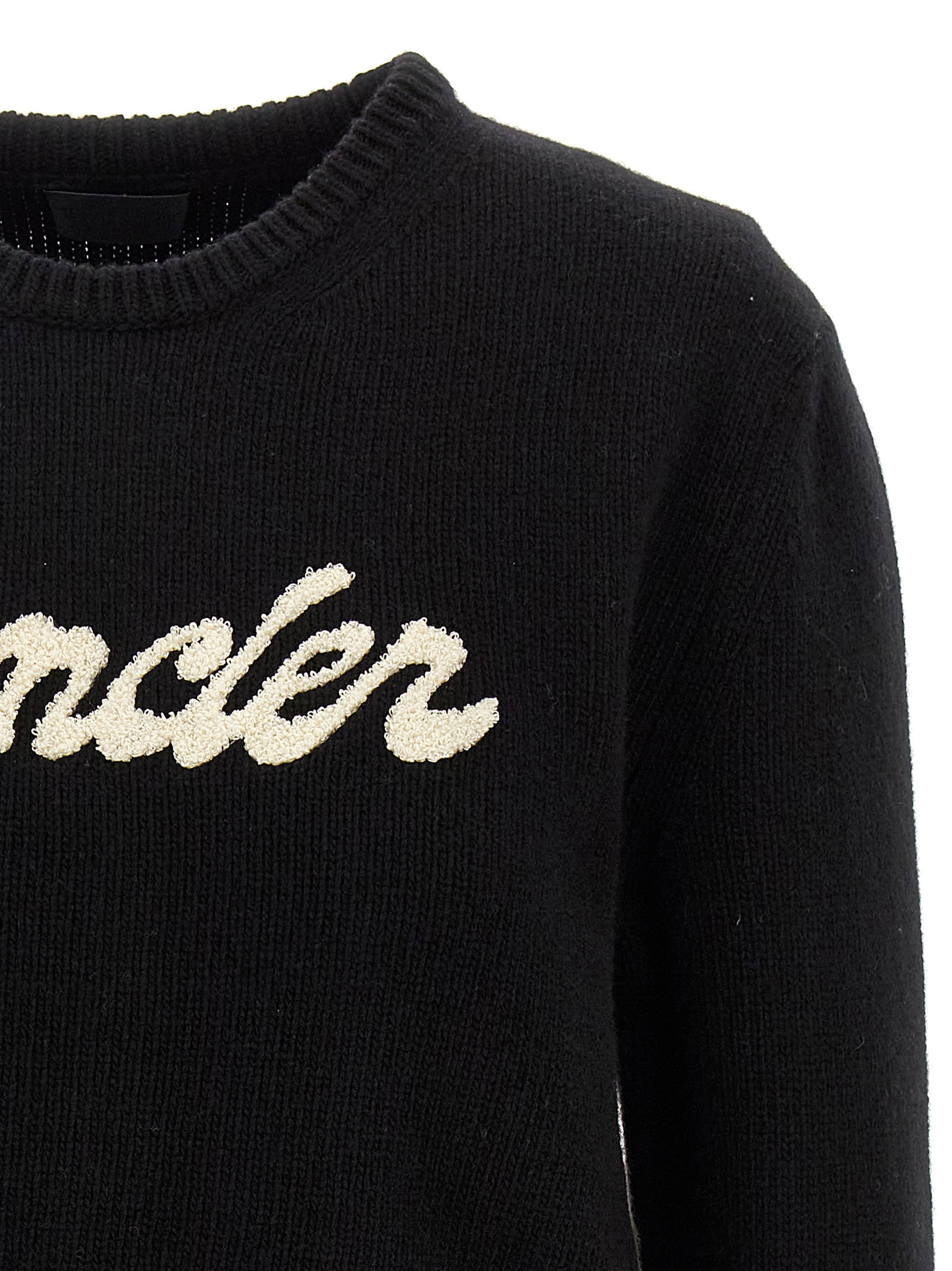 Chenille logo sweater K20939C00004M4281999 (Moncler / ニット・セーター・カーディガン ) | Moncler (モンクレール)(2)