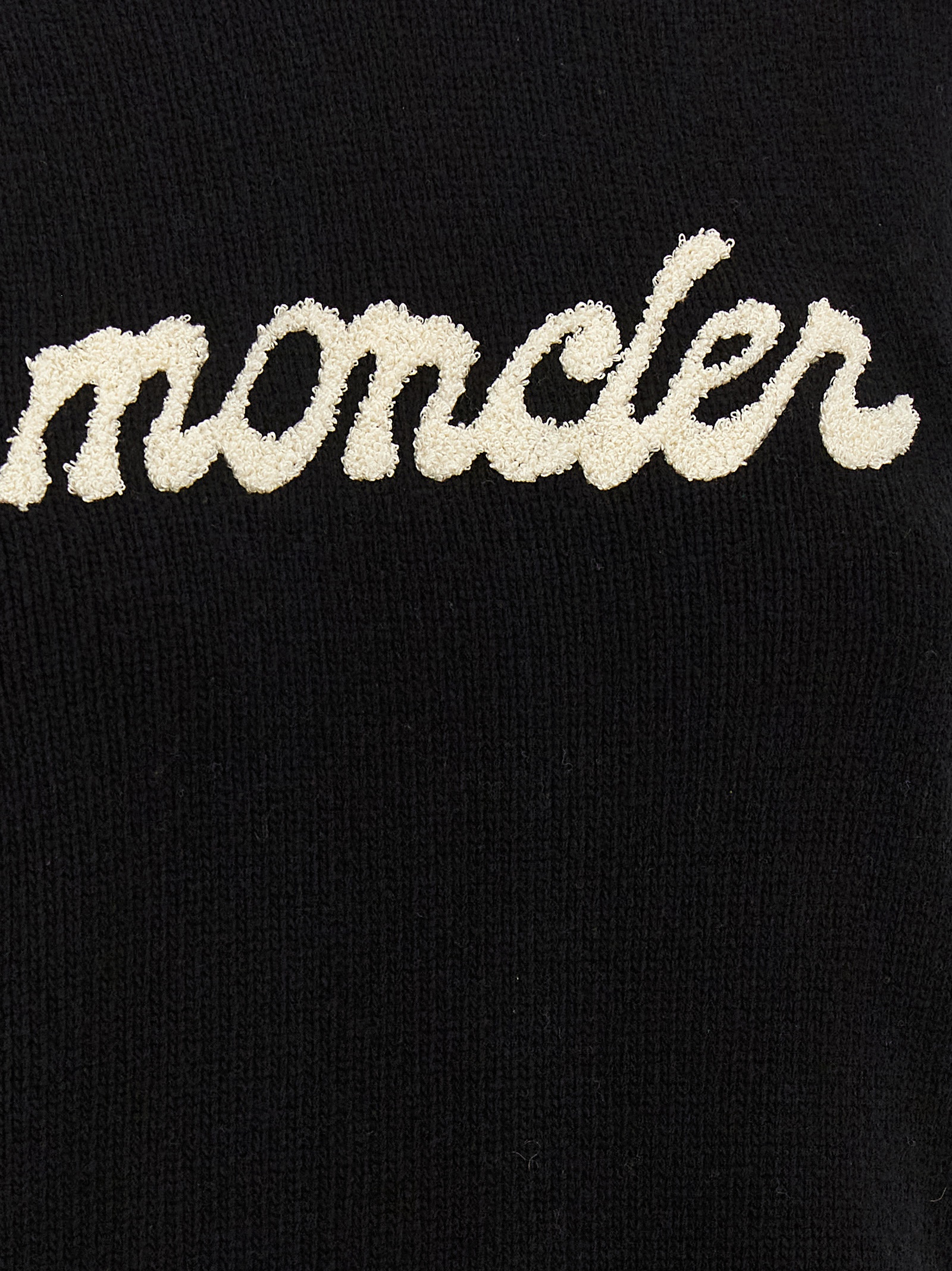 Chenille logo sweater K20939C00004M4281999 (Moncler / ニット・セーター・カーディガン ) | Moncler (モンクレール)(3)