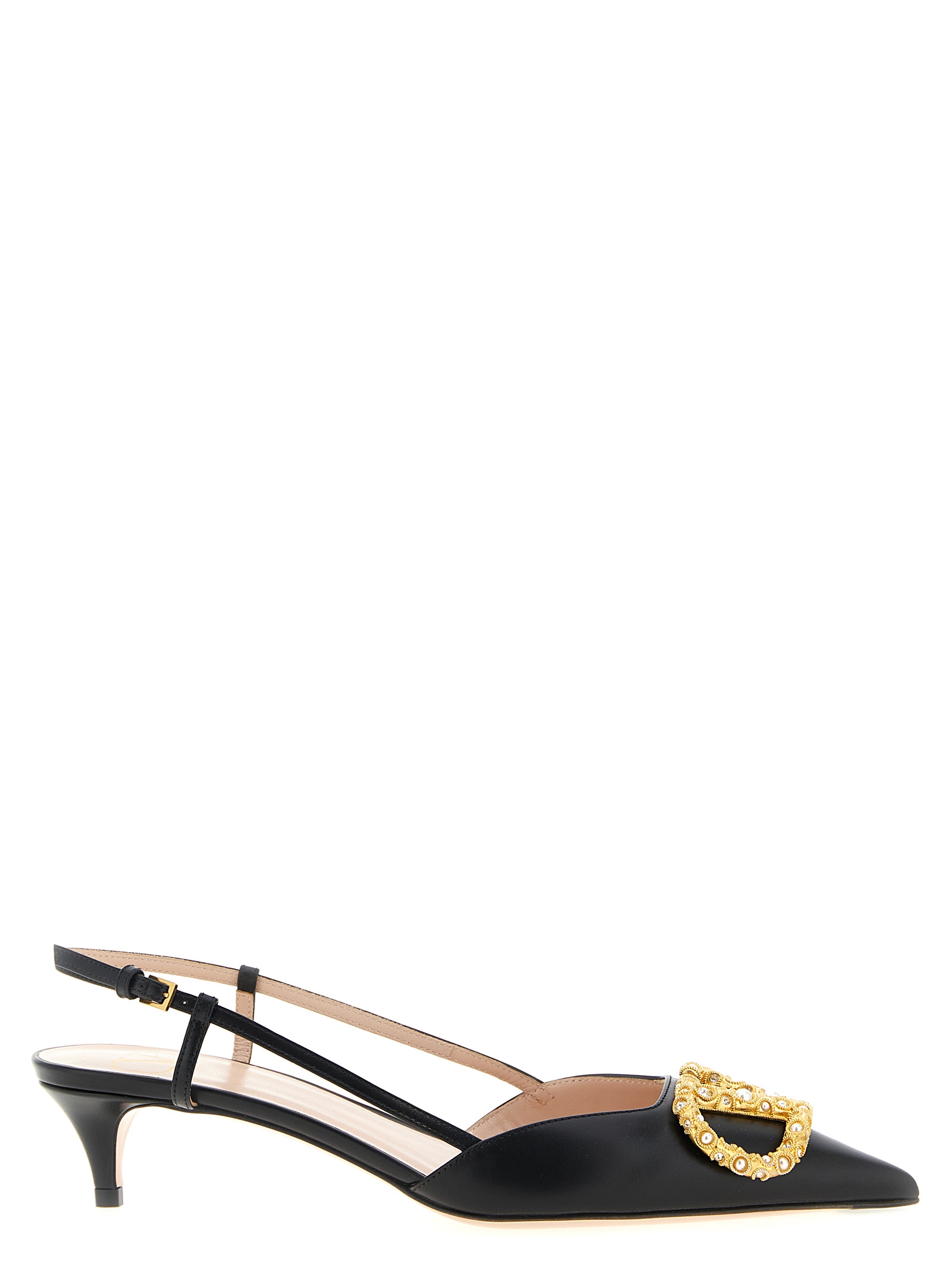 Slingback Valentino Garavani VLogo Signature W2S0Q70BALBBK (Valentino Garavani / パンプス・ハイヒール ) | Valentino Garavani (ヴァレンティノ)