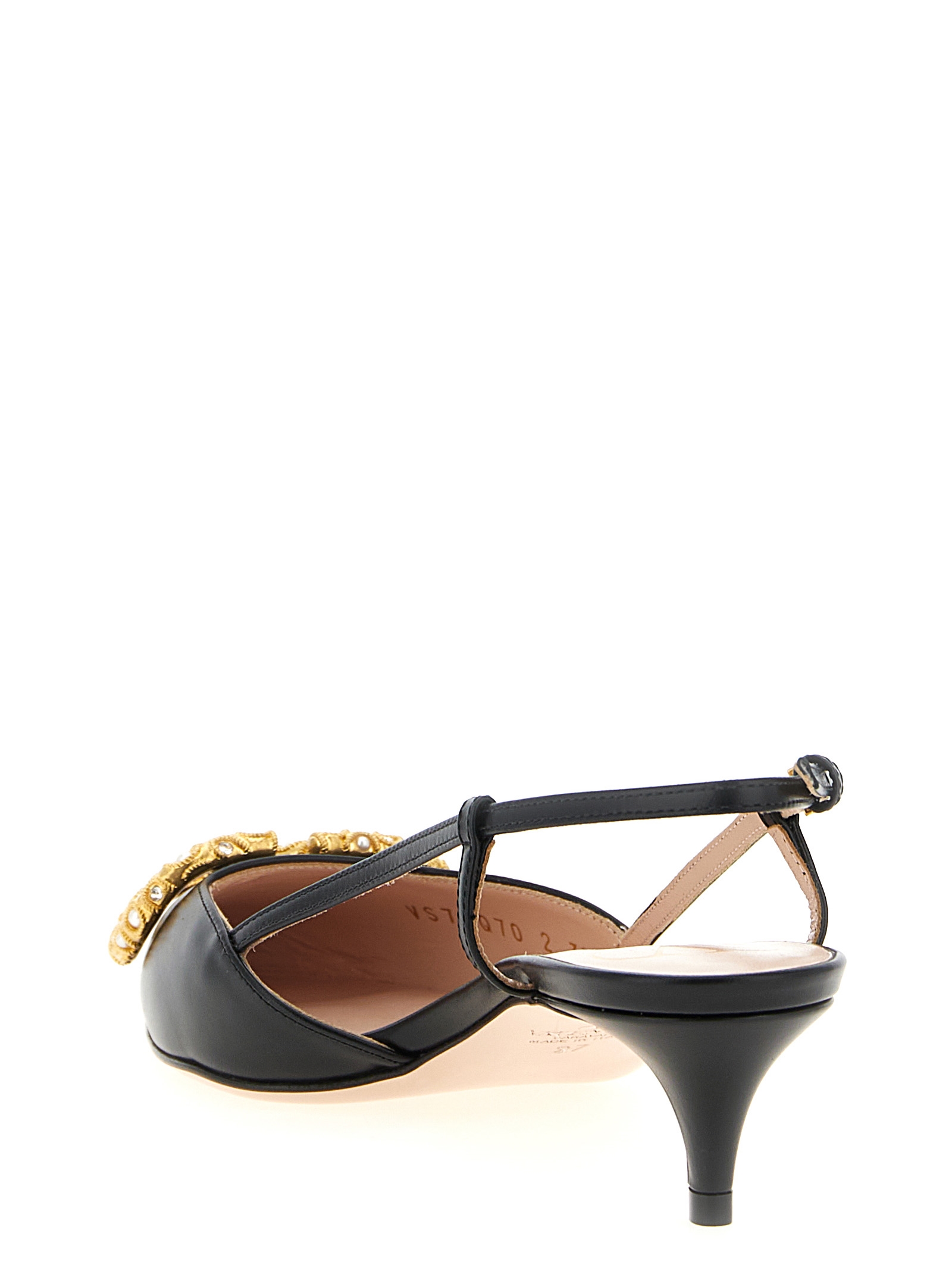 Slingback Valentino Garavani VLogo Signature W2S0Q70BALBBK (Valentino Garavani / パンプス・ハイヒール ) | Valentino Garavani (ヴァレンティノ)(2)