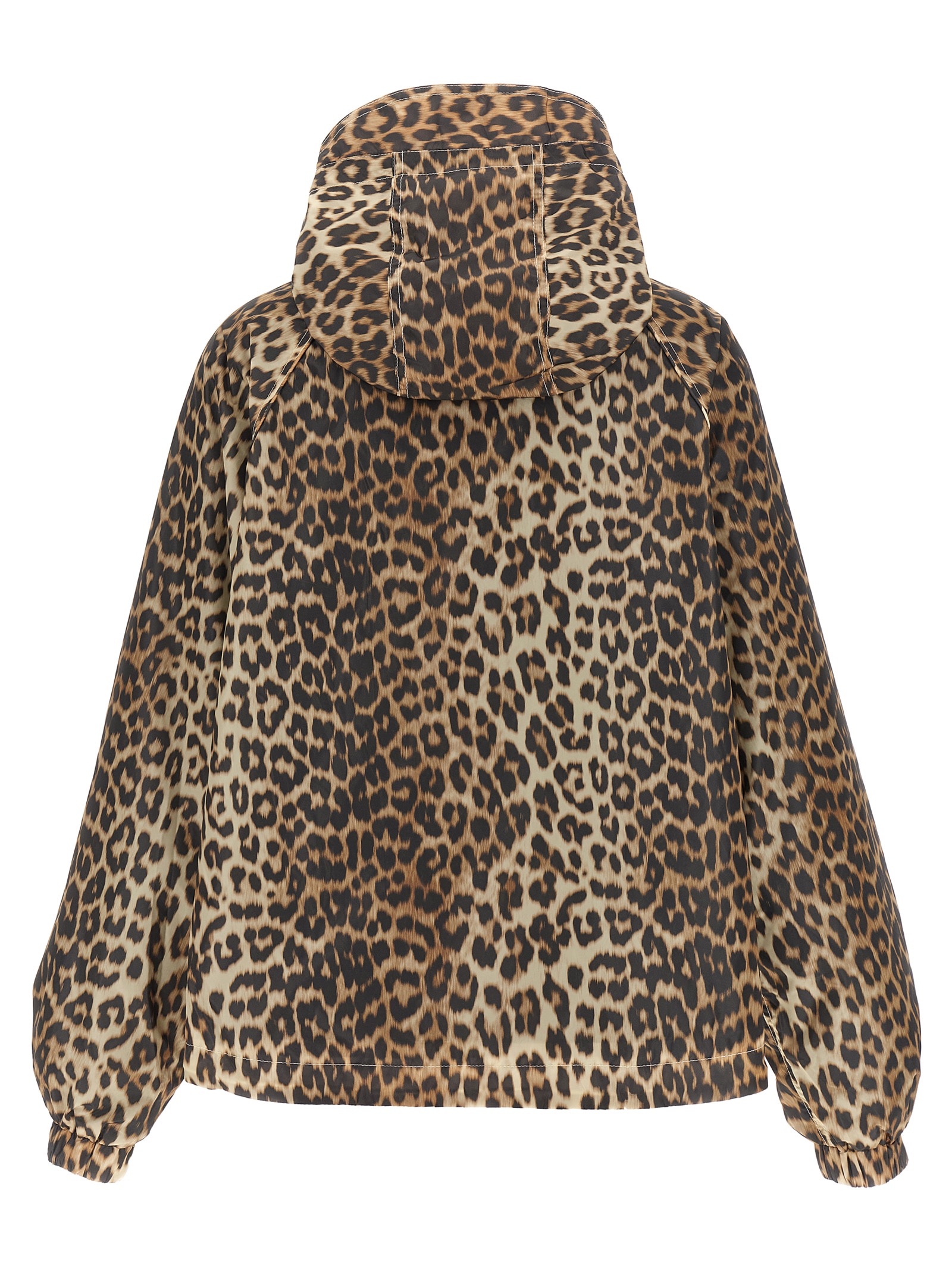 'Leopard Print Nylon' windbreaker W0738859 (GANNI / カジュアルジャケット ) | GANNI (ガニー)(1)