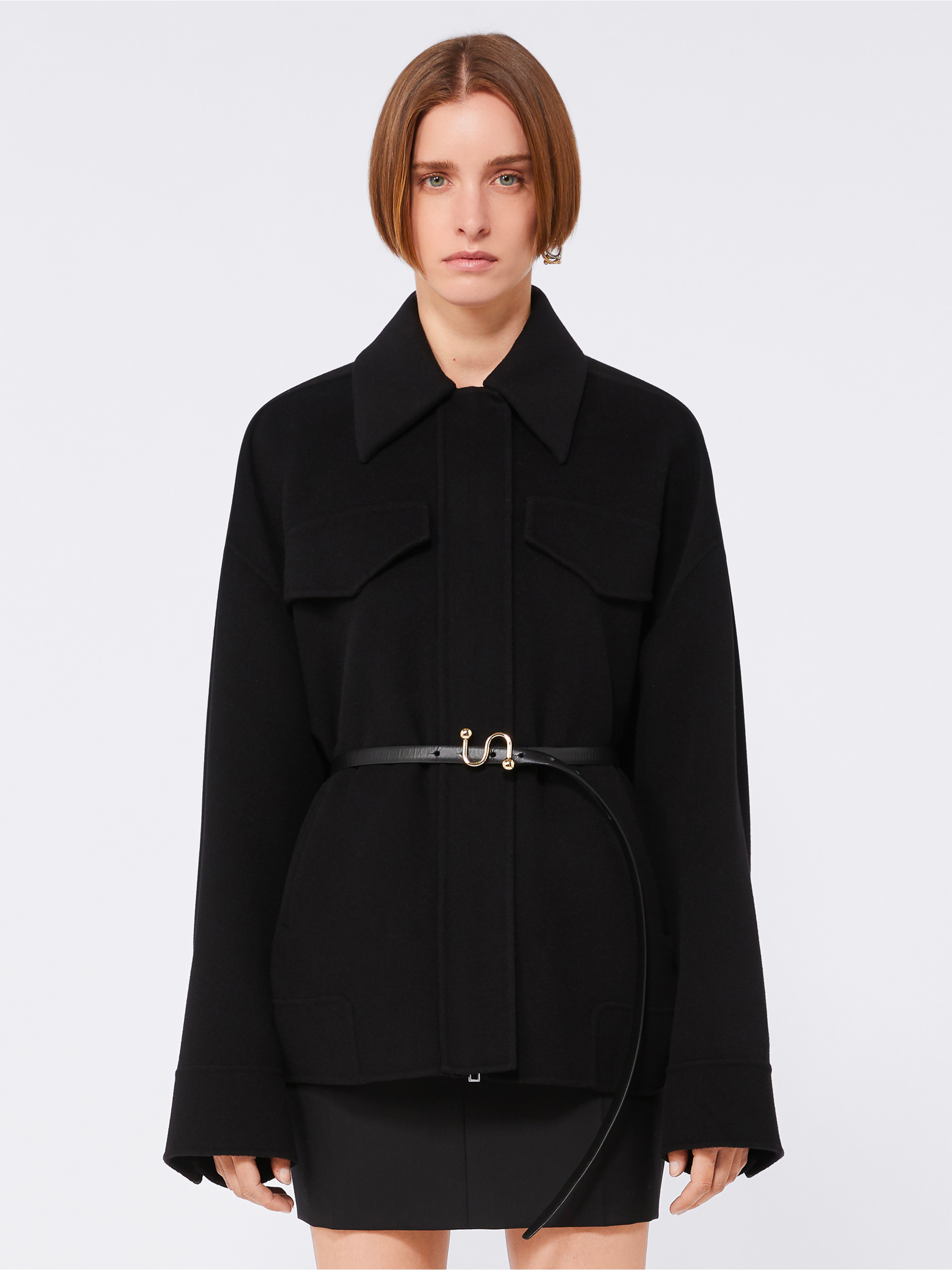 DOUBLE WOOL CABAN CANTORE001 (Sportmax / カジュアルジャケット・ベスト ) | Sportmax (スポーツマックス)(1)