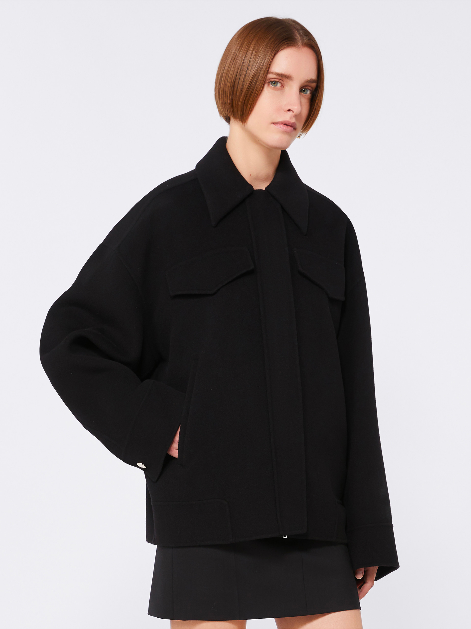 DOUBLE WOOL CABAN CANTORE001 (Sportmax / カジュアルジャケット・ベスト ) | Sportmax (スポーツマックス)(3)