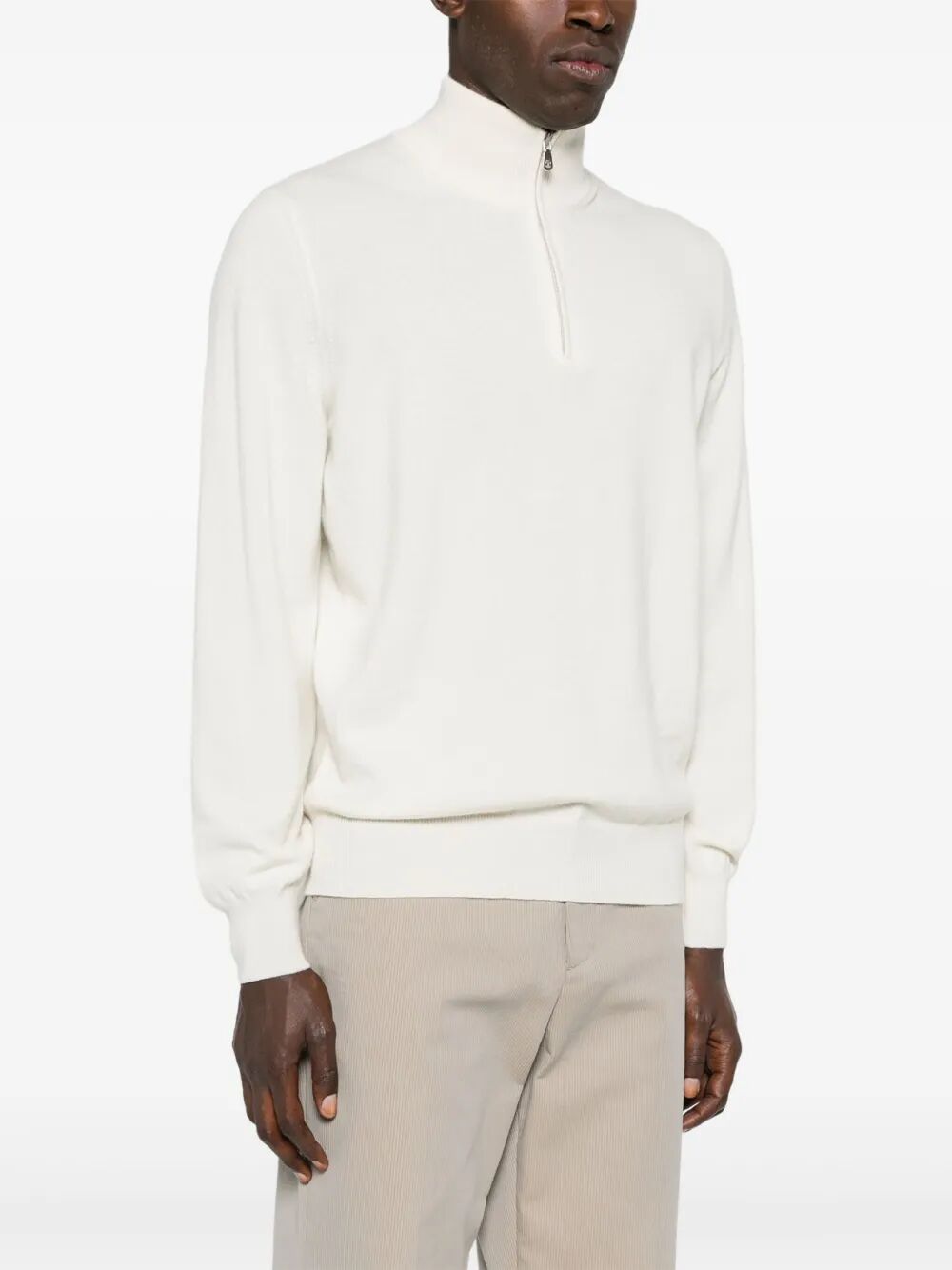 CASHMERE SWEATER WITH HALF ZIP M2200124CK878 (Brunello Cucinelli / ニット・セーター・カーディガン ) | Brunello Cucinelli (ブルネロ・クチネリ)(1)