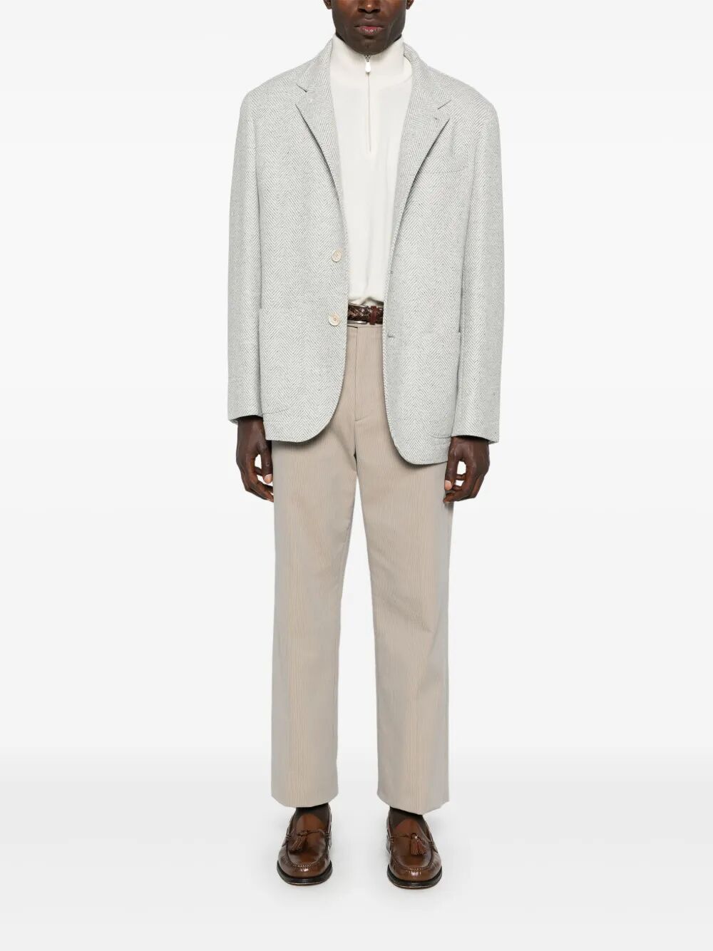 CASHMERE SWEATER WITH HALF ZIP M2200124CK878 (Brunello Cucinelli / ニット・セーター・カーディガン ) | Brunello Cucinelli (ブルネロ・クチネリ)(4)