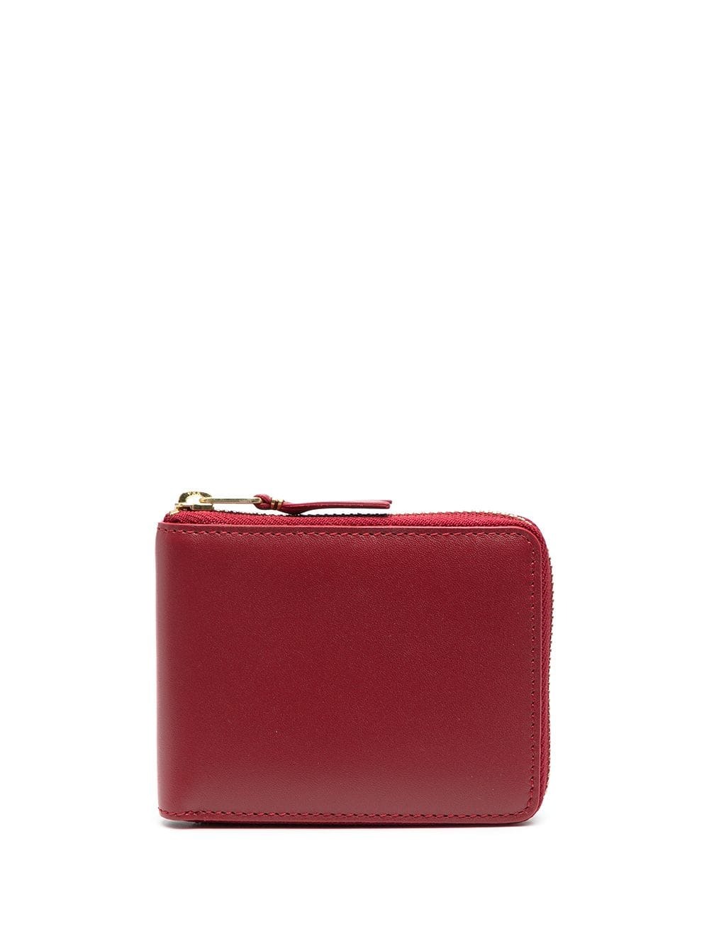ZIPPED CLASSIC WALLET SA7100RED (Comme Des Garçons Wallet / 財布・カードケース ) | Comme Des Garçons Wallet (コムデギャルソン ウォレット)
