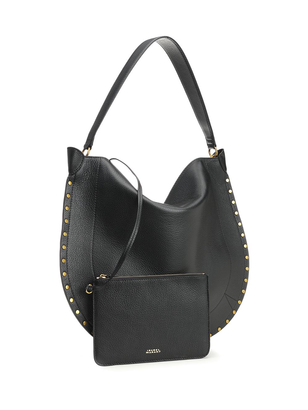"Oskan" Hobo Soft bag 25APP0200FAC3C22M01BK (Isabel Marant / ハンドバッグ・ショルダーバッグ ) | Isabel Marant (イザベル マラン)(4)