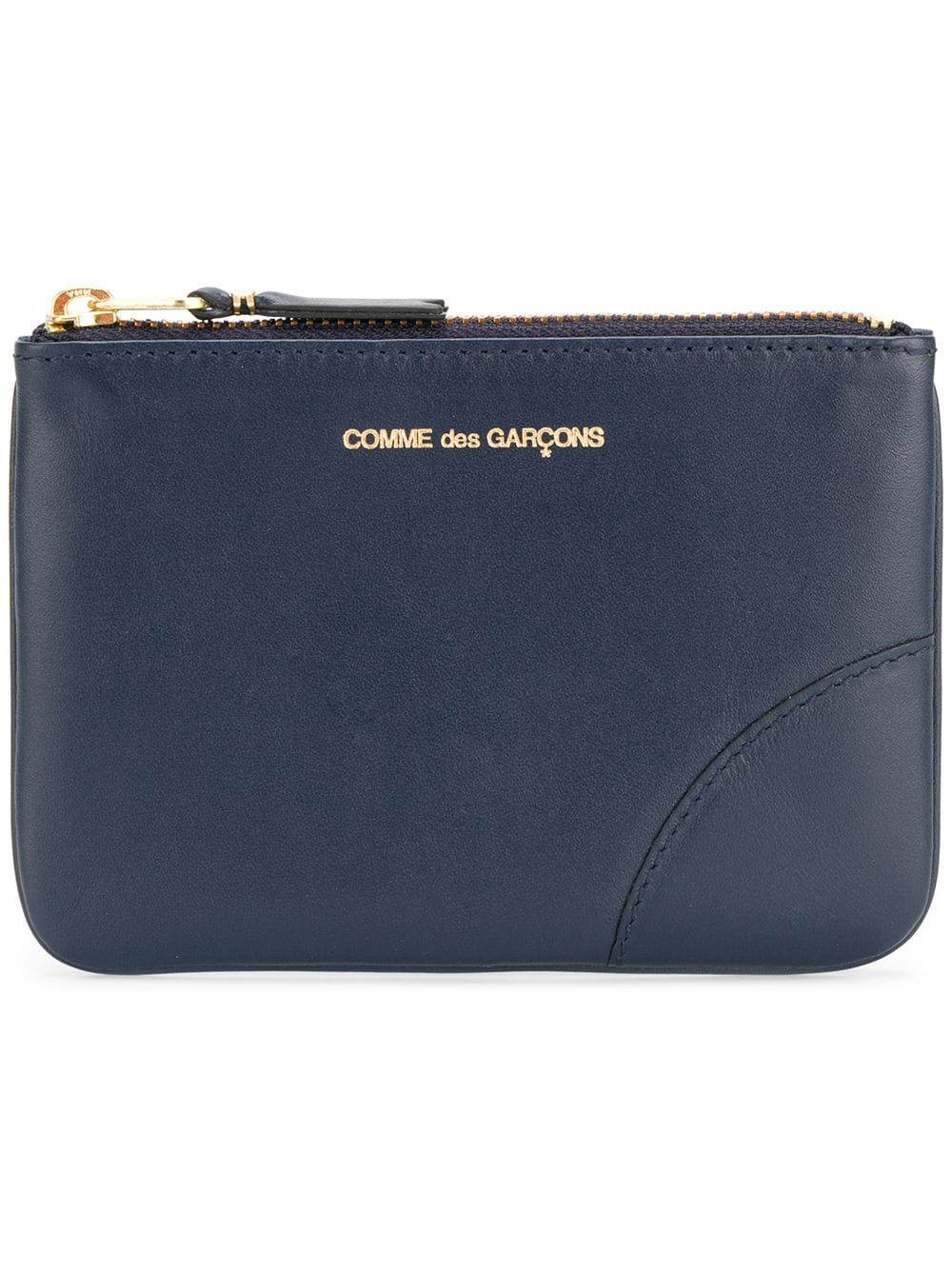 CLASSIC WALLET WITH ZIP SA8100NAVY (Comme Des Garçons Wallet / 財布・カードケース ) | Comme Des Garçons Wallet (コムデギャルソン ウォレット)