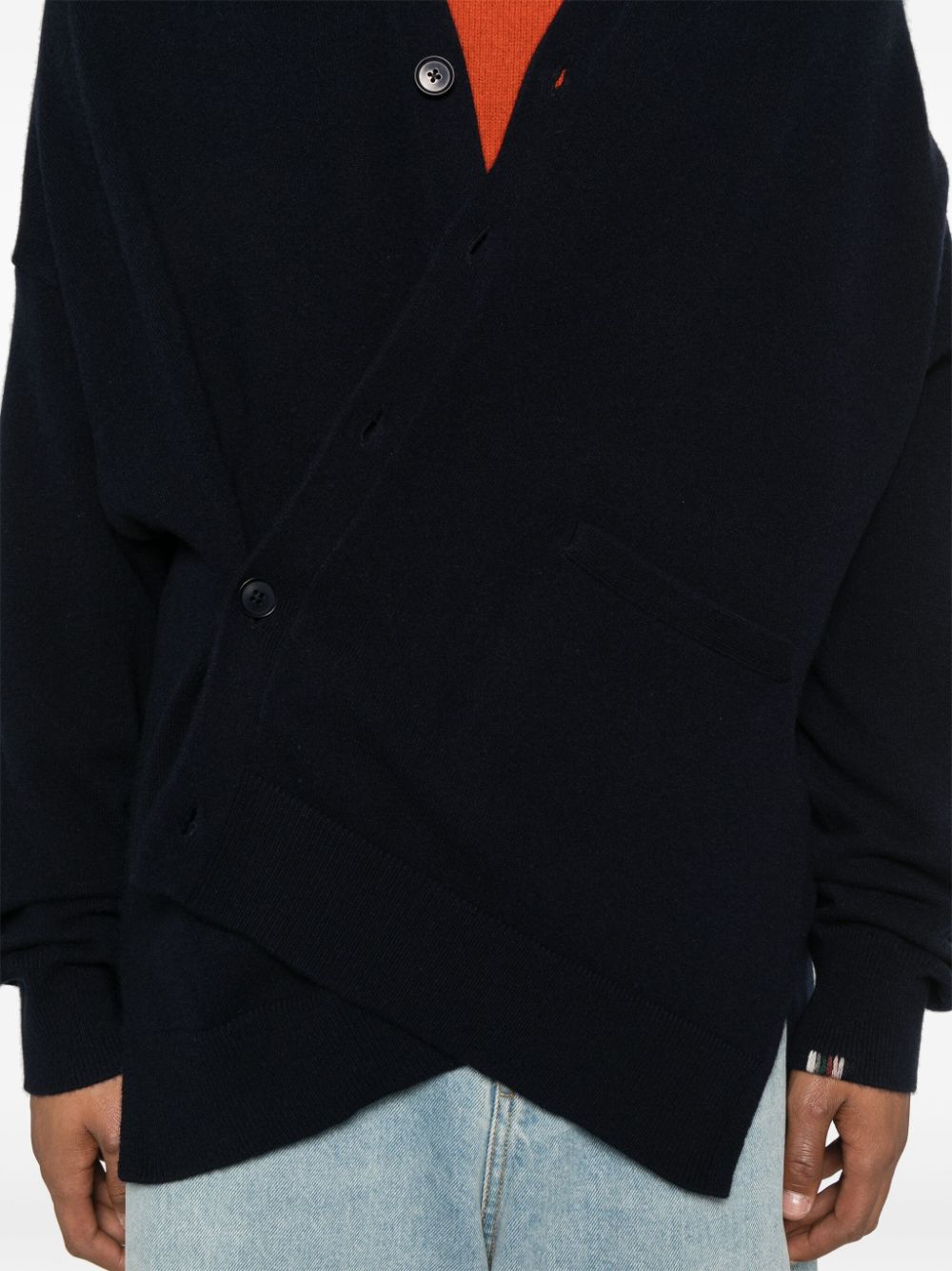 EXTREME CASHMERE Sweaters Blue TOKIONAVY (extreme cashmere / ニット・セーター・カーディガン ) | extreme cashmere (エクストリーム カシミヤ)(2)