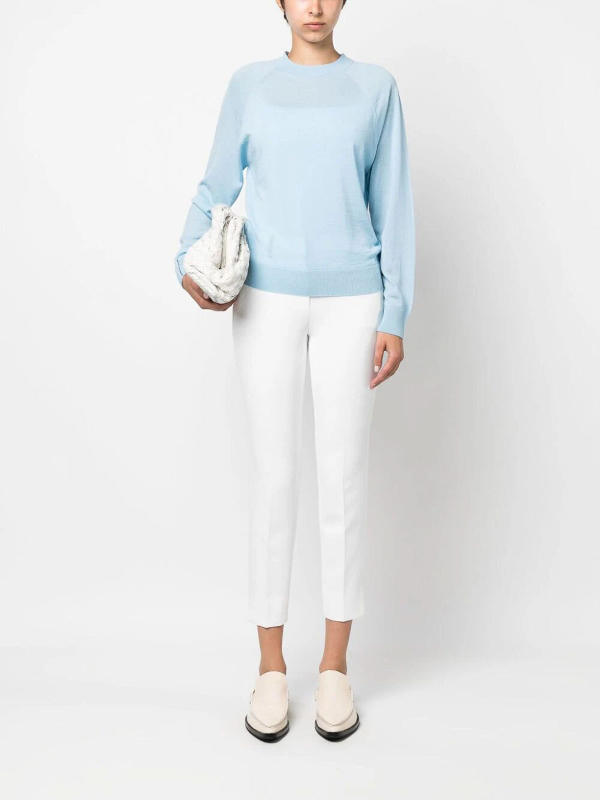 Cigarette trousers P0471801934603 (PESERICO / パンツ ) | PESERICO (ペセリコ)(2)