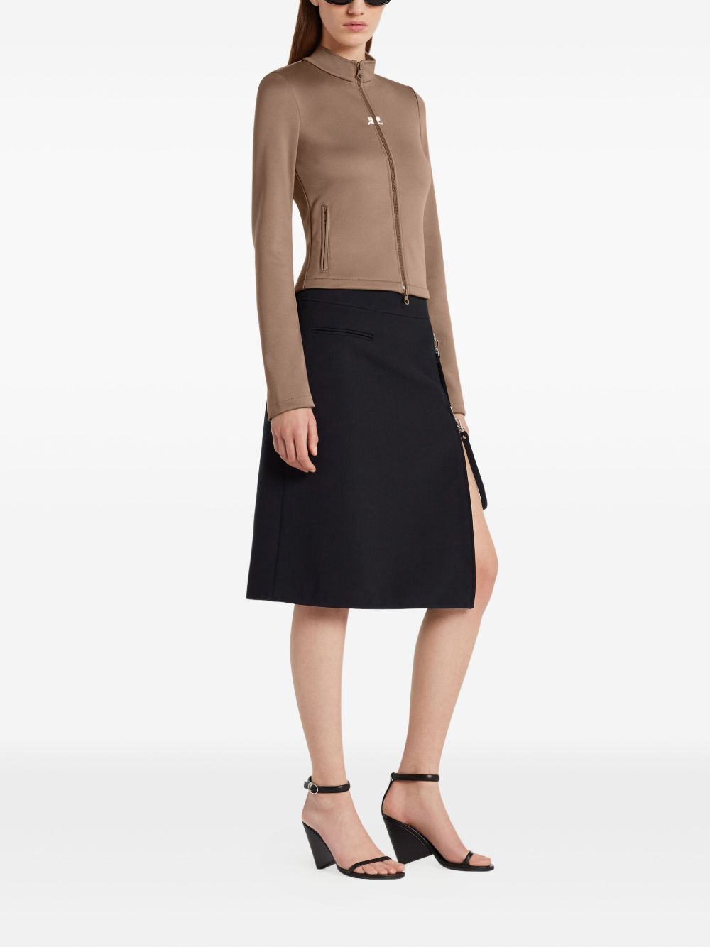 Courreges Skirts Black 325CJU278WO01439999 (Courrèges / スカート ) | Courrèges (クレージュ)(1)