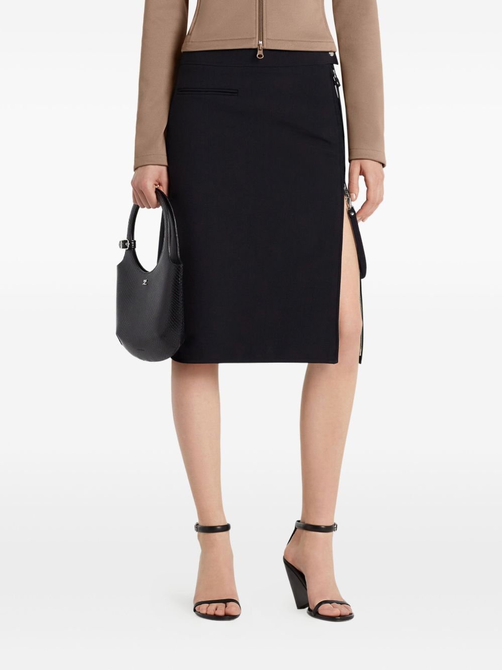Courreges Skirts Black 325CJU278WO01439999 (Courrèges / スカート ) | Courrèges (クレージュ)(2)