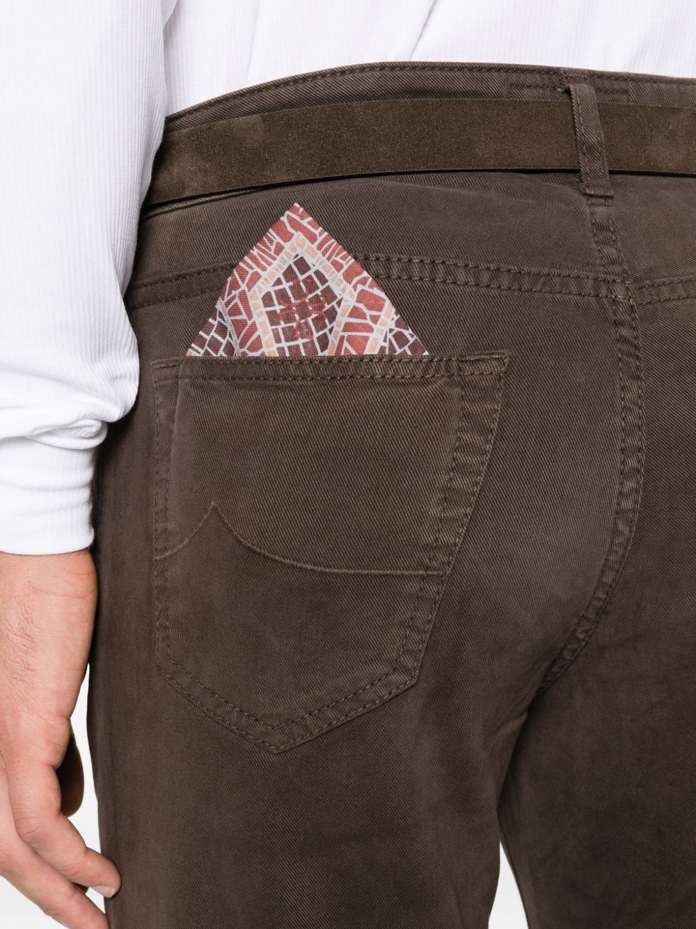 Jacob Cohen Trousers Brown JUMQE004036S4216TRF44 (JACOB COHEN / パンツ ) | JACOB COHEN (ヤコブ コーエン)(4)
