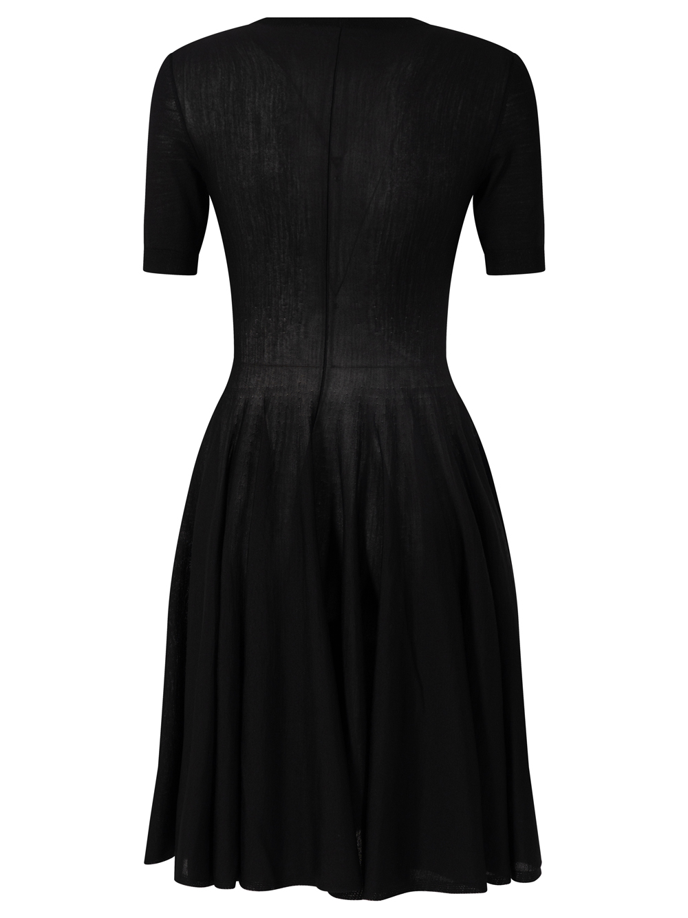 SKATER SHORT-SLEEVED WOOL DRESS AA9R2700M922B995 (ALAIA / ワンピース・ドレス・オールインワン ) | ALAIA (アライア)(1)