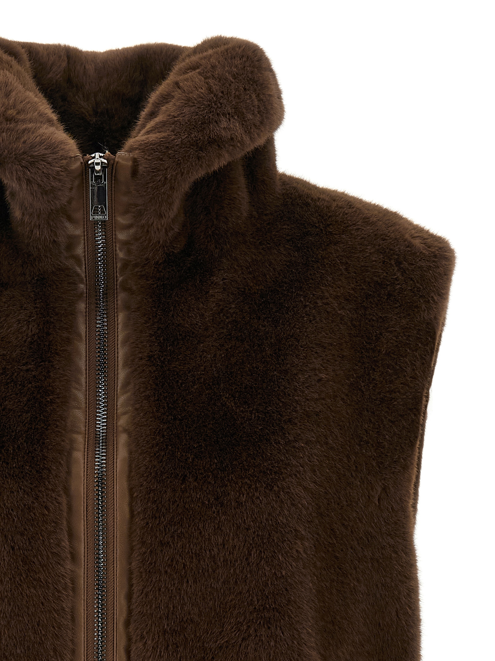 'Deyn' vest 105107A2WNL74 (PINKO / レザー&ファージャケット・コート ) | PINKO (ピンコ)(2)