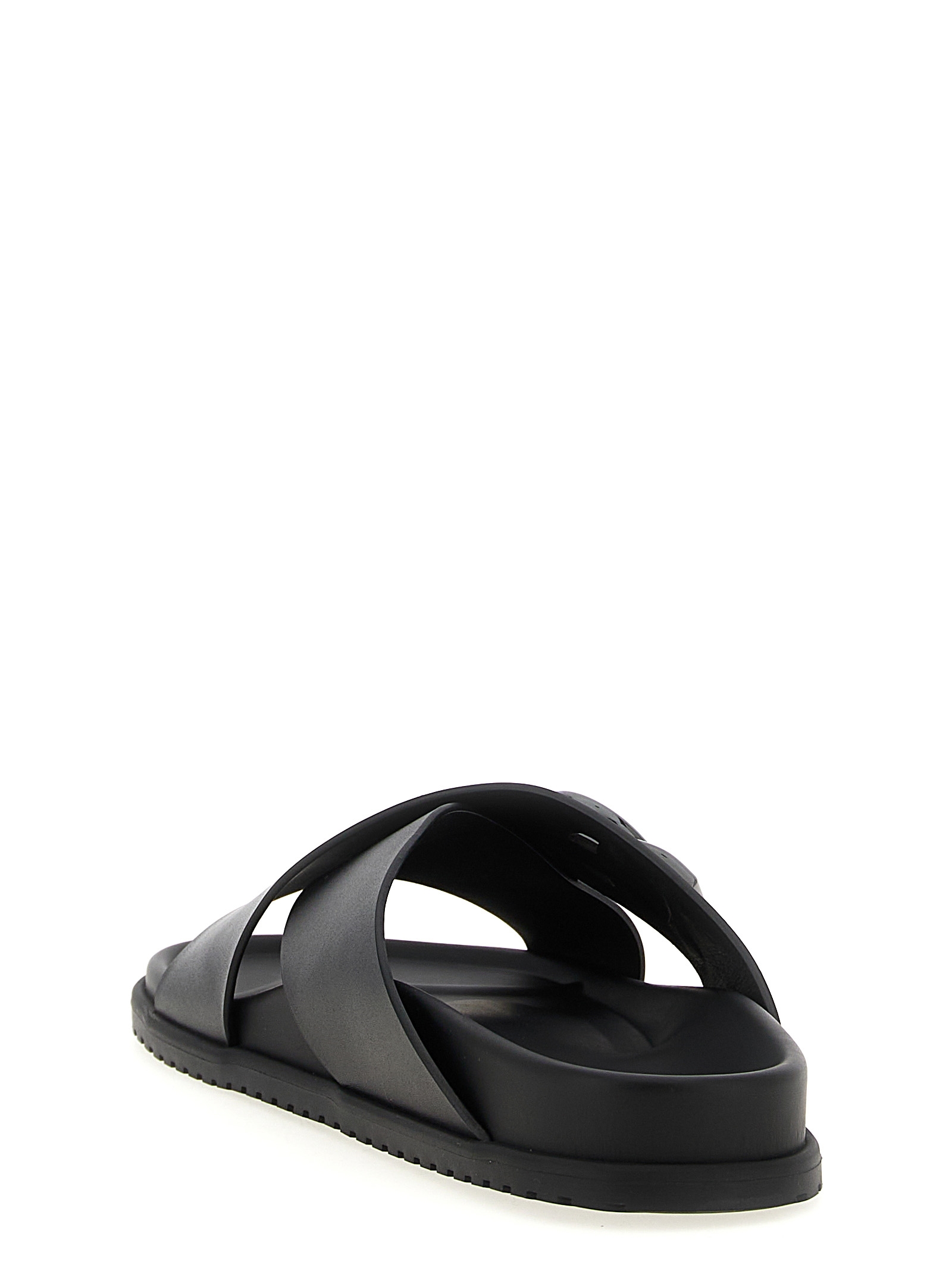 Leather slides A80525A9Q6780999 (Dolce & Gabbana / サンダル ) | Dolce & Gabbana (ドルチェガッバーナ)(2)