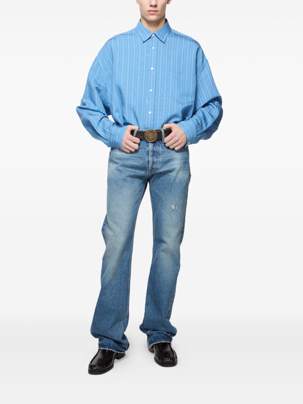 Acne Studios Shirts Clear Blue BB0652BHN (Acne Studios / シャツ・ブラウス ) | Acne Studios (アクネ ストゥディオズ)(1)