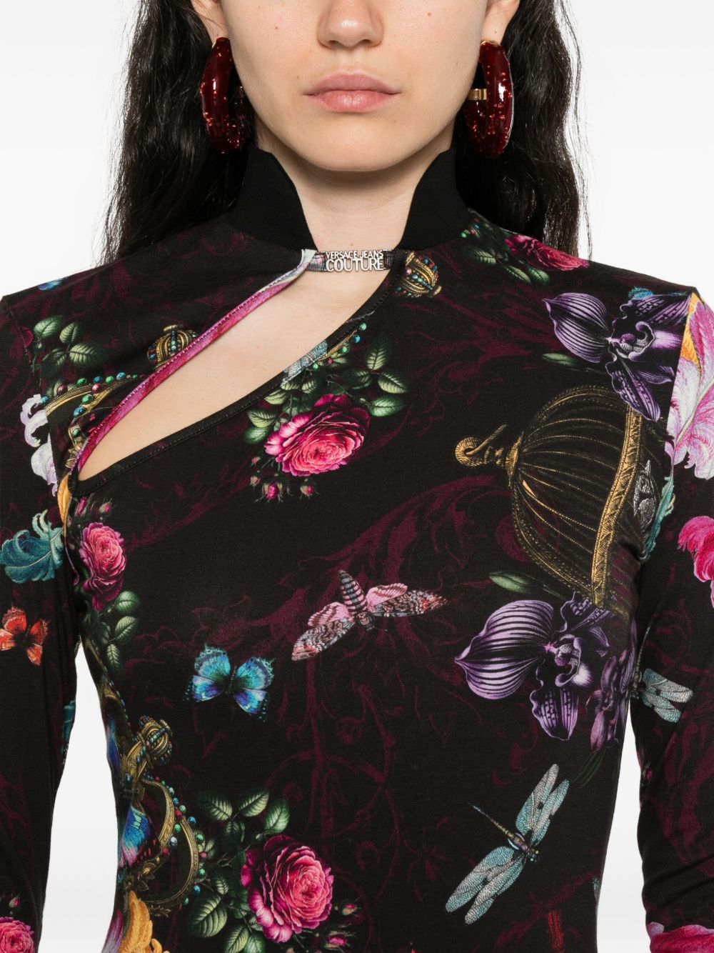 VERSACE JEANS COUTURE Dresses MultiColour 79HAO971JS519MS3 (VERSACE JEANS COUTURE / ワンピース・ドレス・オールインワン ) | VERSACE JEANS COUTURE (ヴェルサーチェ ジーンズ クチュール)(4)