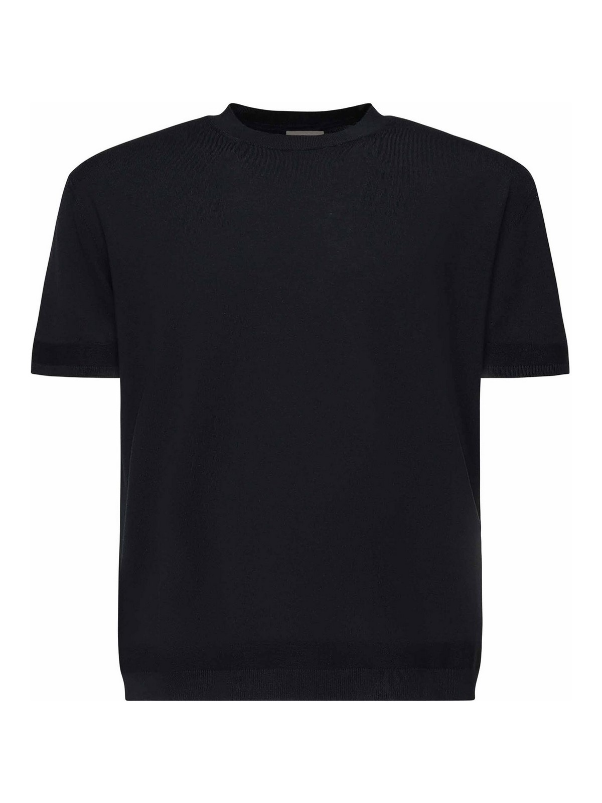Cotton And Silk Knit T-Shirt K10919C00011M6329742 (Moncler / Tシャツ・カットソー ) | Moncler (モンクレール)